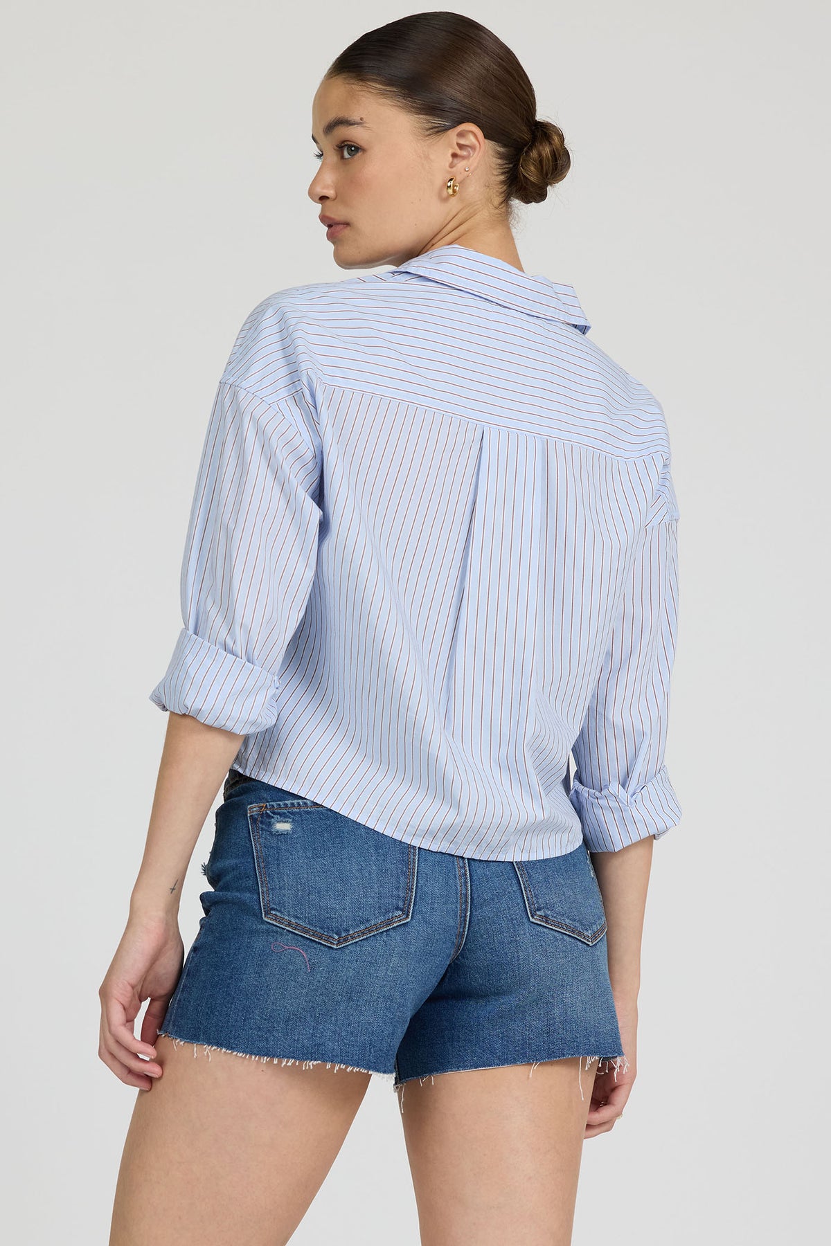 SKYWAY CAFE STRIPE-DSH1541Q5SCS-4 — Dear John Denim