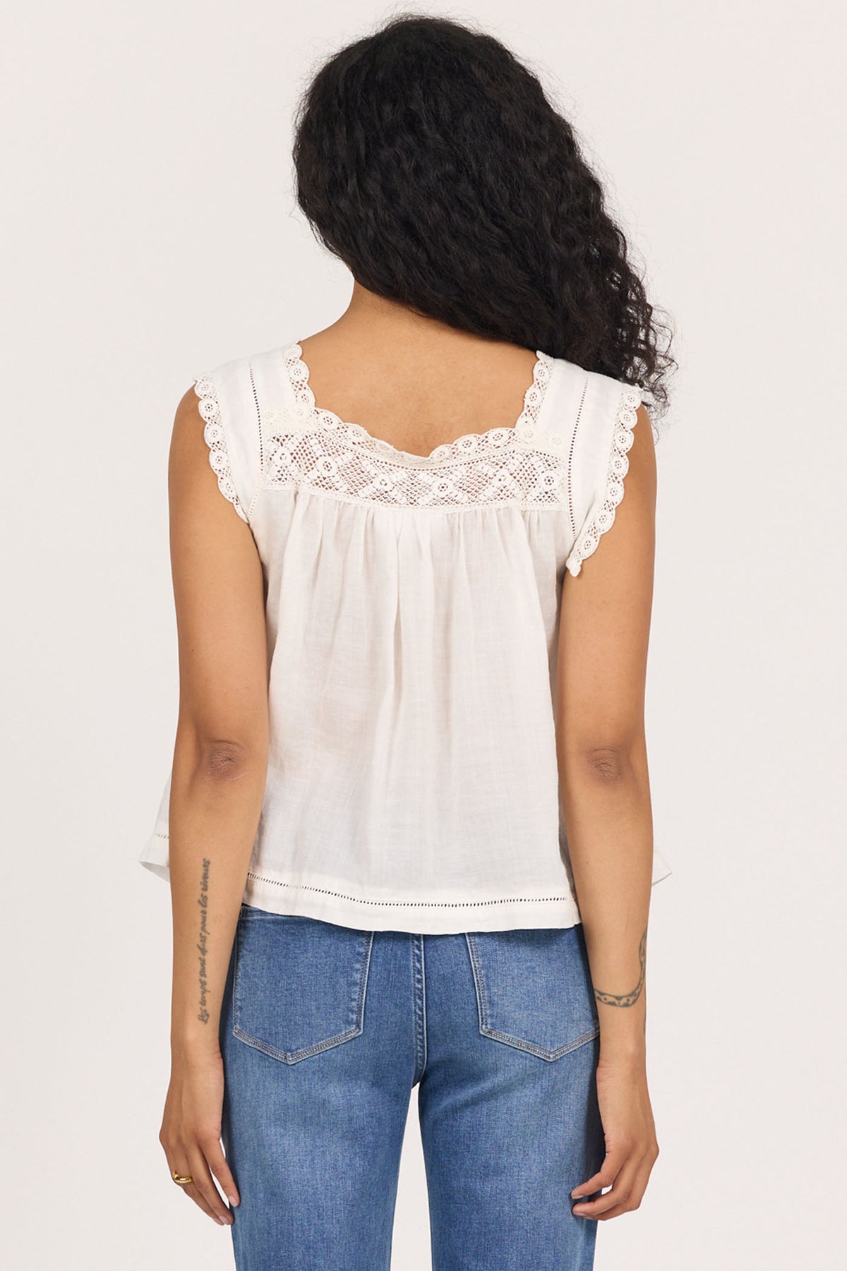 WHITE-DSH1553WHT-3 — Dear John Denim
