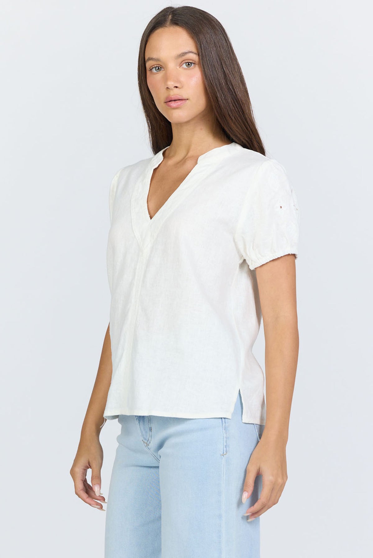 OFF WHITE-DSH1555L1OWT-3 — Dear John Denim
