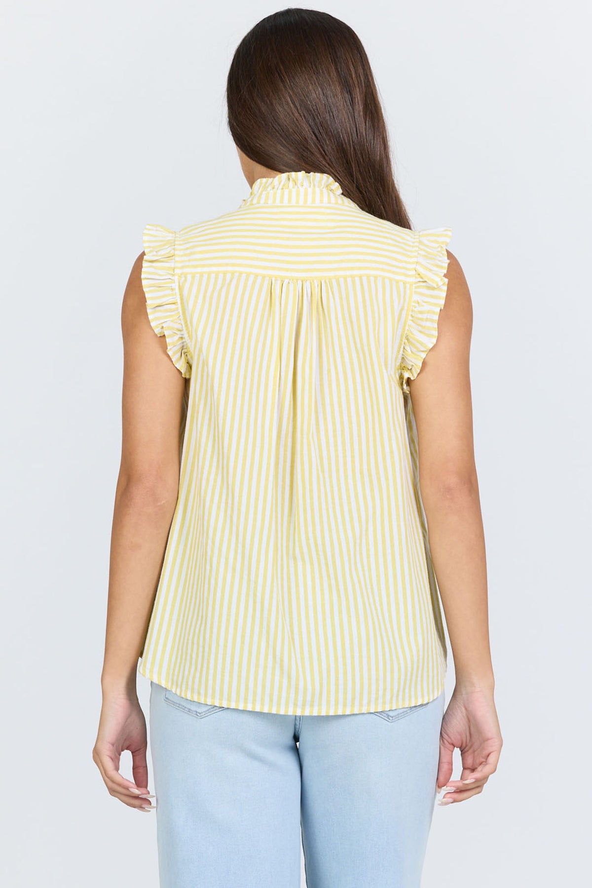 LEMON STRIPE-DSH1566P2LMS-4 — Dear John Denim
