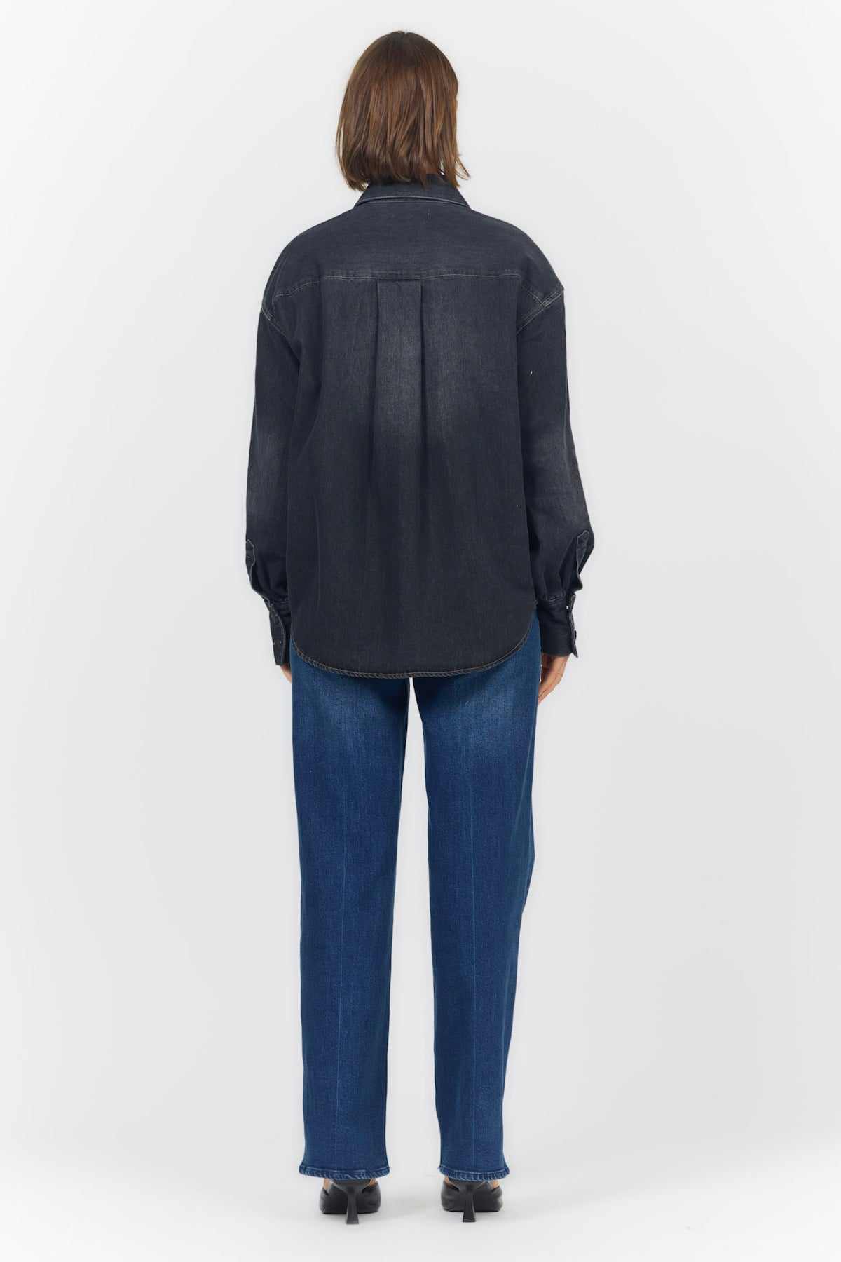MERITT SHACKET WASHED BLACK — Dear John Denim