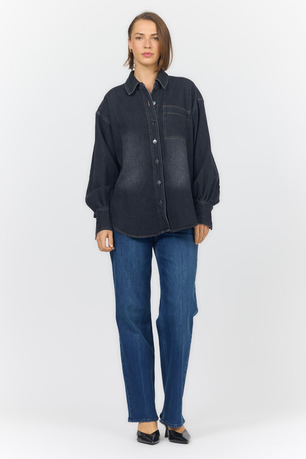 MERITT SHACKET WASHED BLACK — Dear John Denim