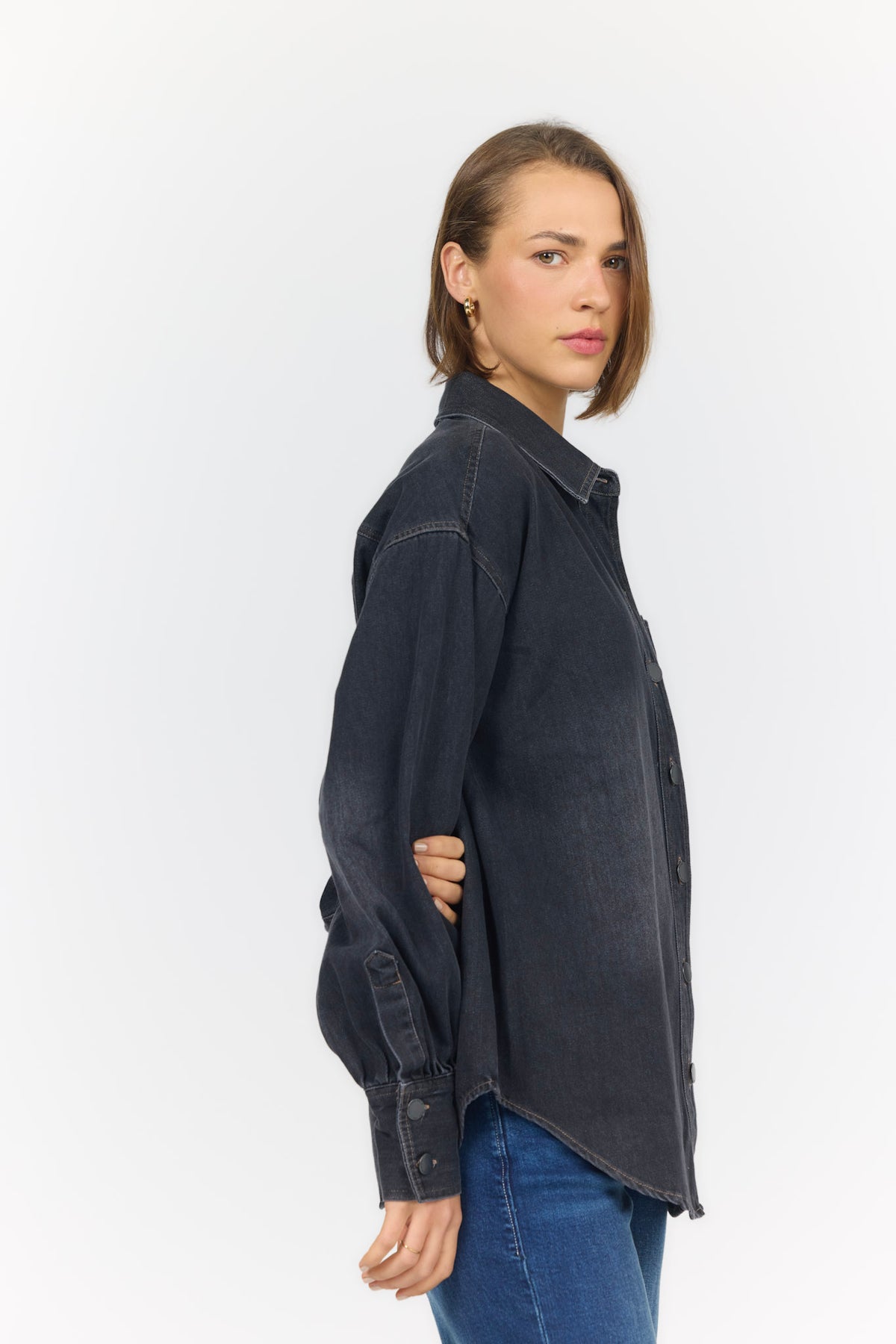 MERITT SHACKET WASHED BLACK — Dear John Denim