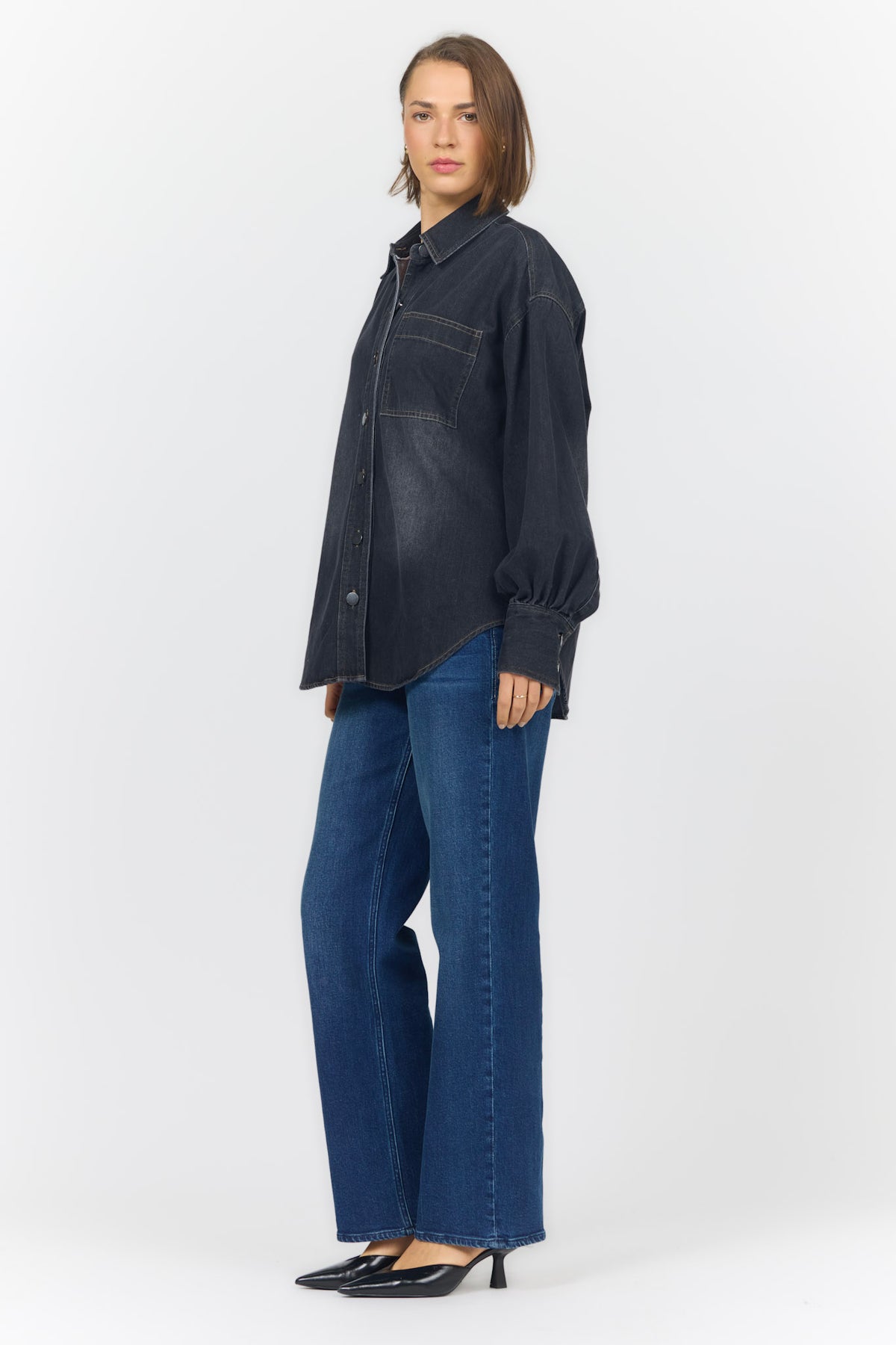 MERITT SHACKET WASHED BLACK — Dear John Denim