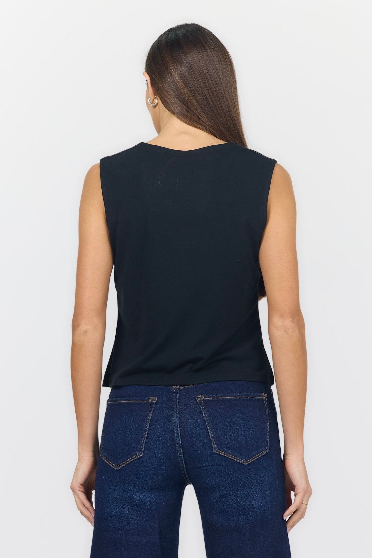 SUMANA TOP BLACK BACK — Dear John Denim
