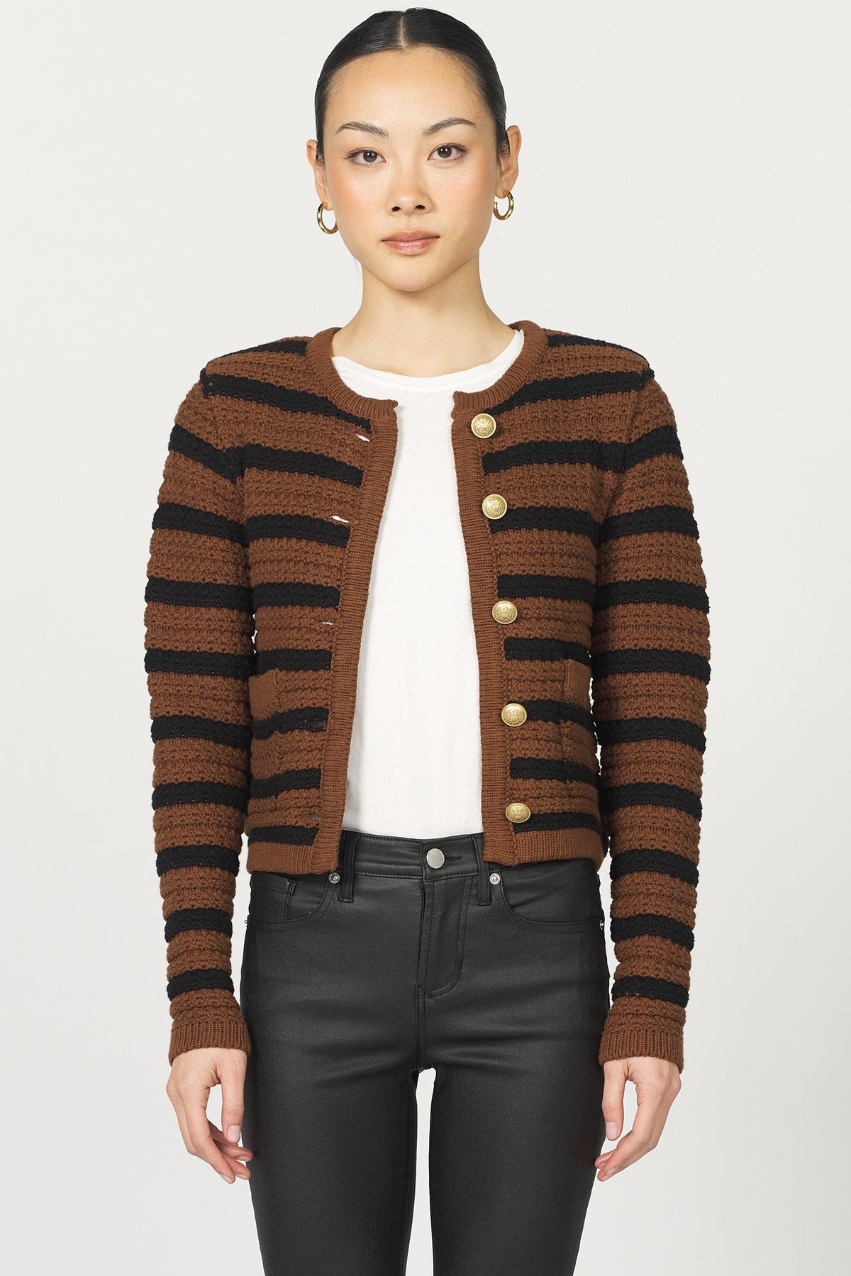 CAPPUCCINO STRIPE-DSW3099CIO-1 — Dear John Denim