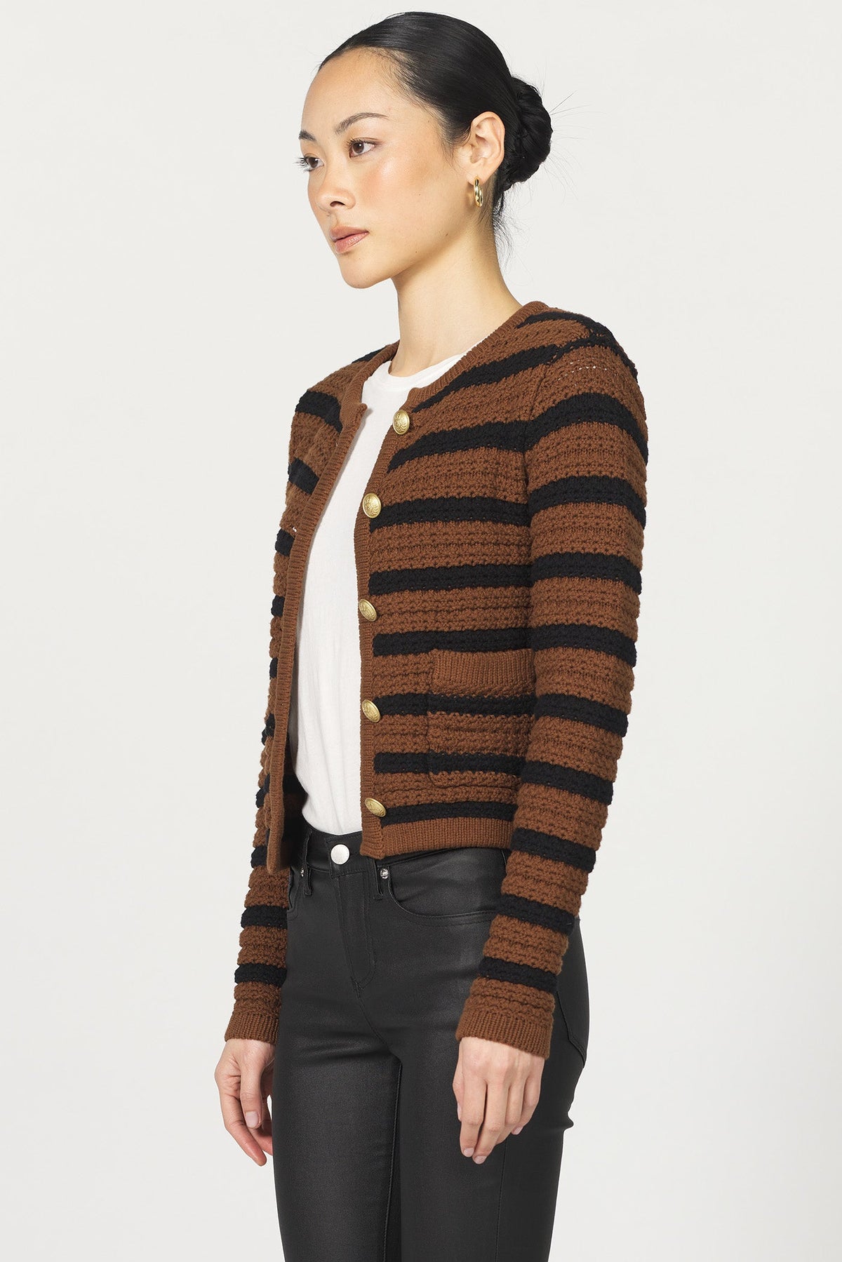 CAPPUCCINO STRIPE-DSW3099CIO-3 — Dear John Denim