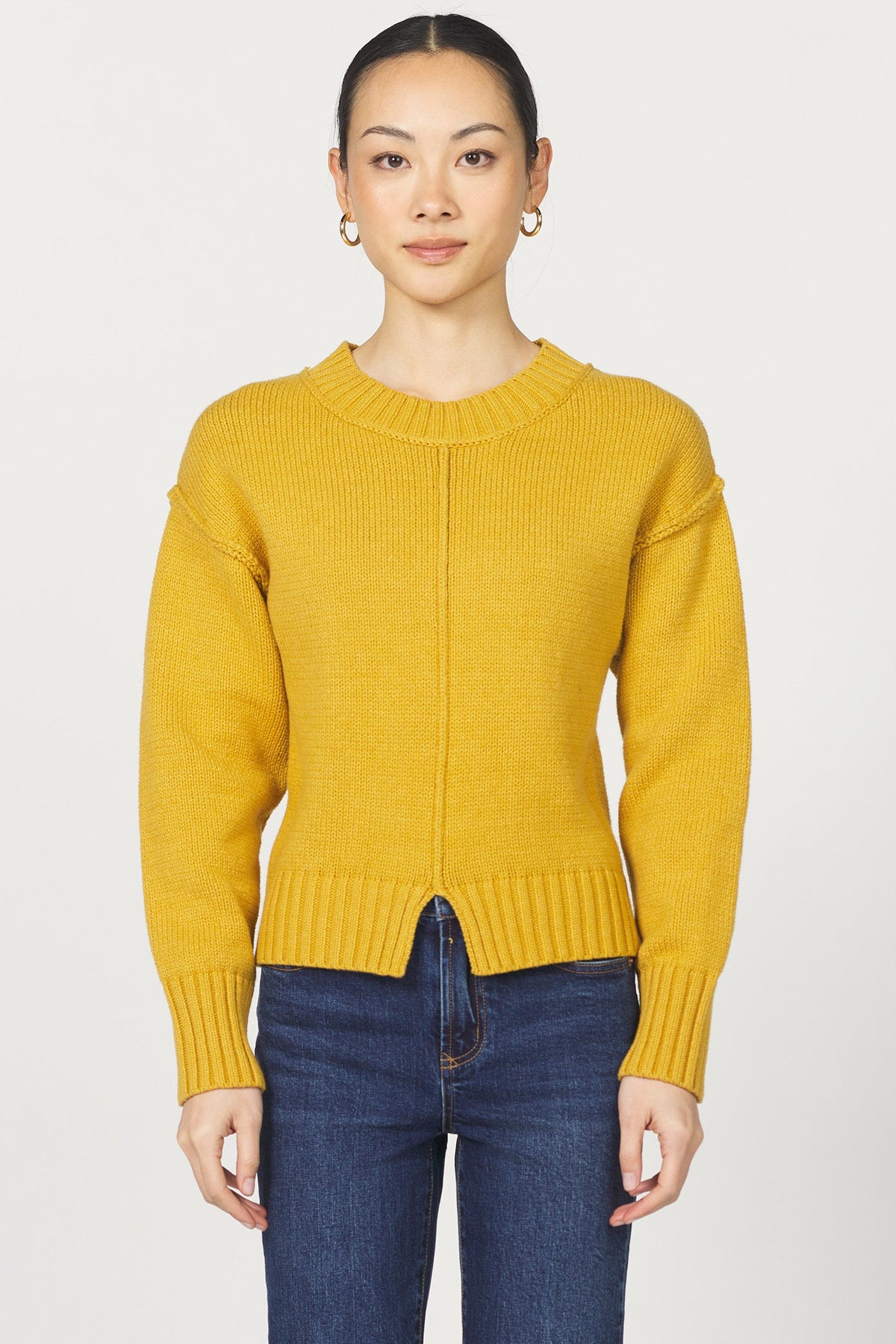 hera-sweater-gold-flake — Dear John Denim