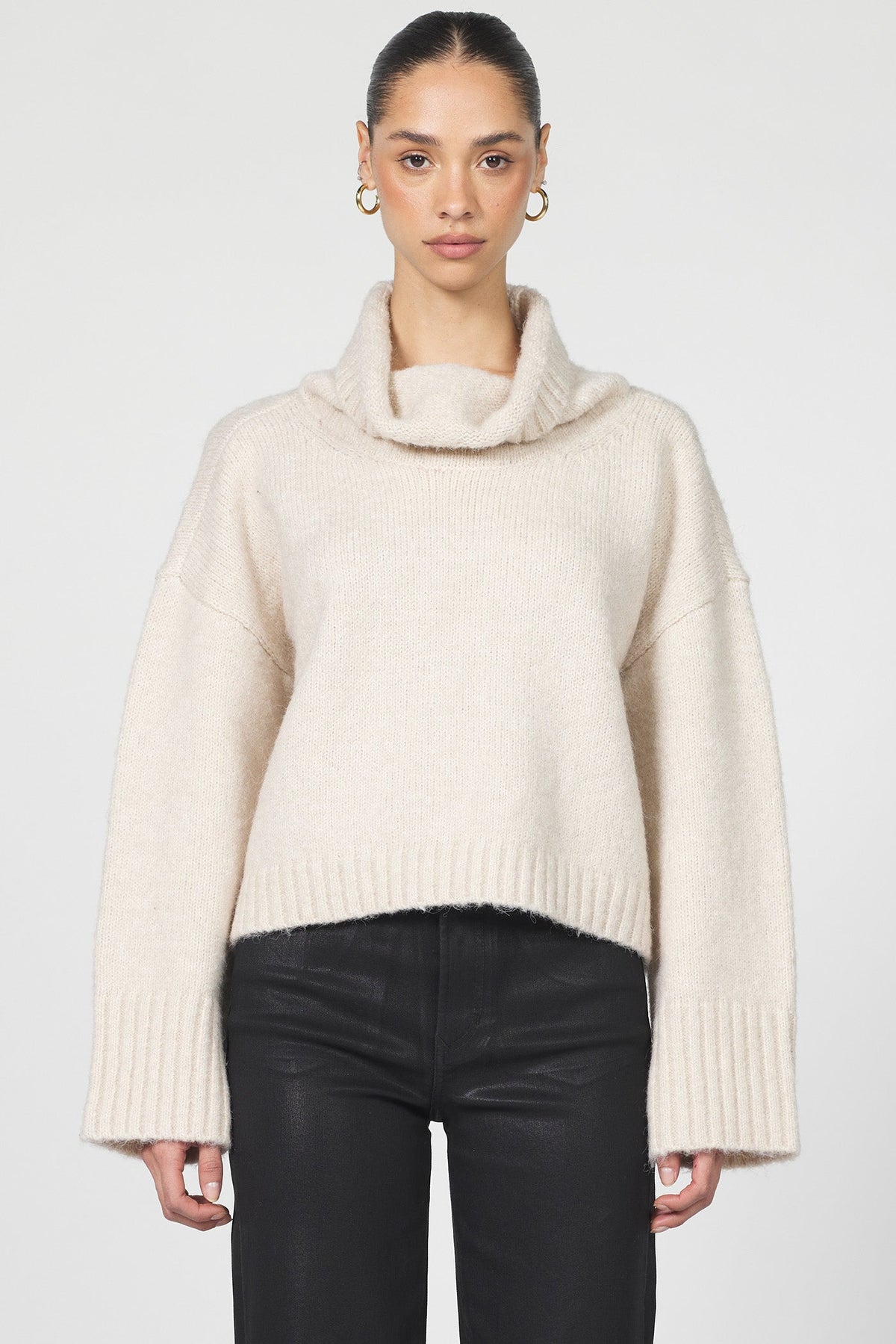 evangeline-sweater-oatmeal — Dear John Denim