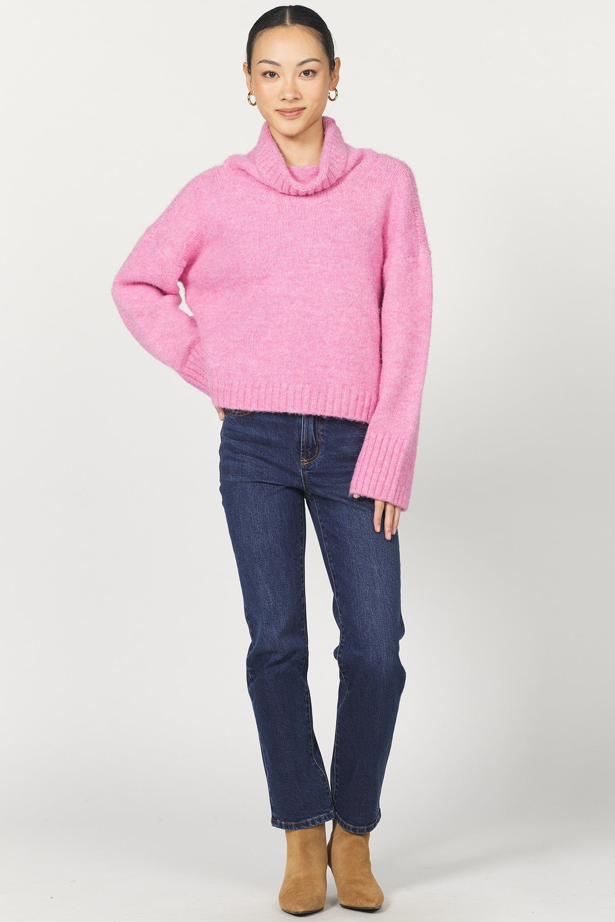evangeline-sweater-pink-lemonade — Dear John Denim