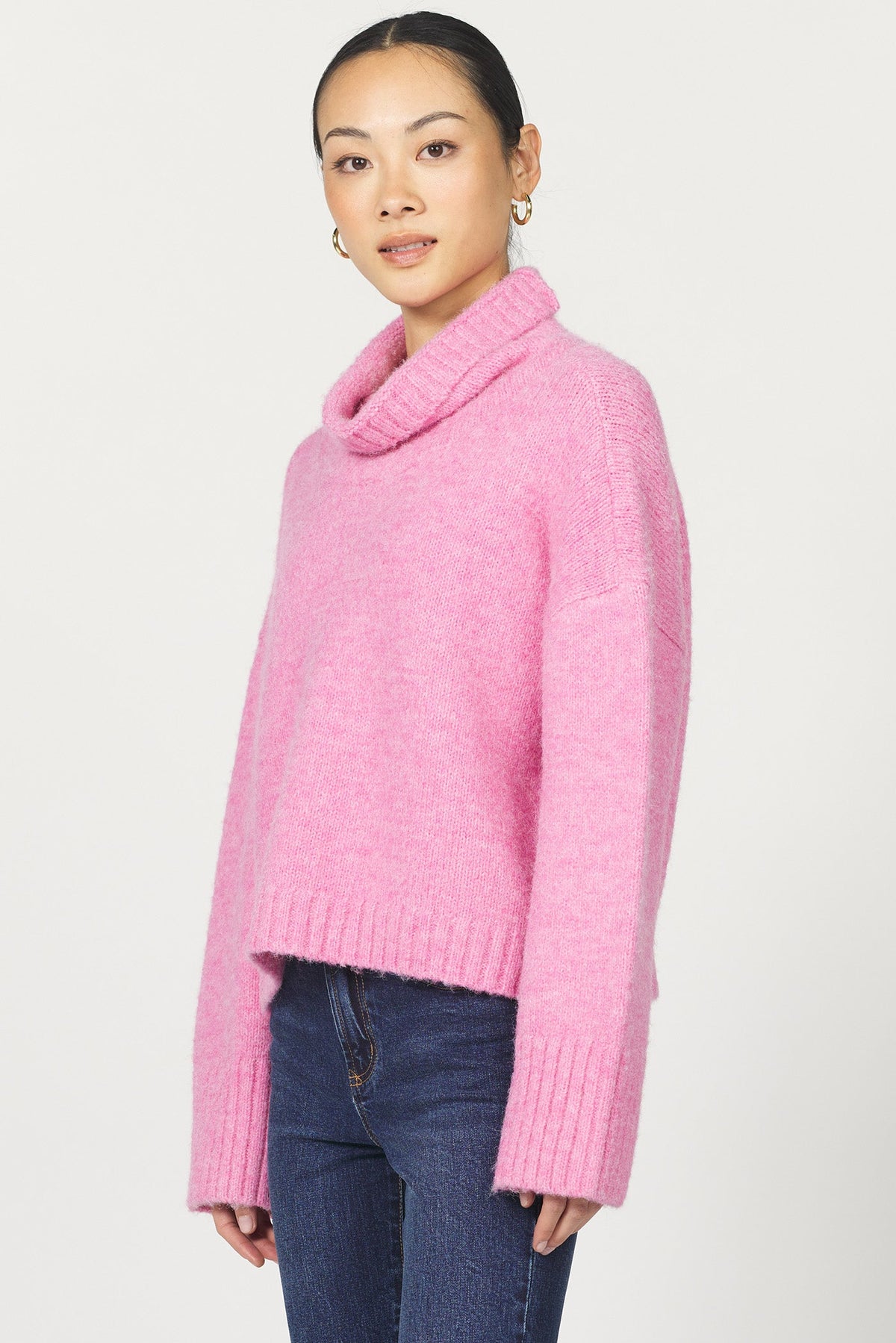 evangeline-sweater-pink-lemonade — Dear John Denim
