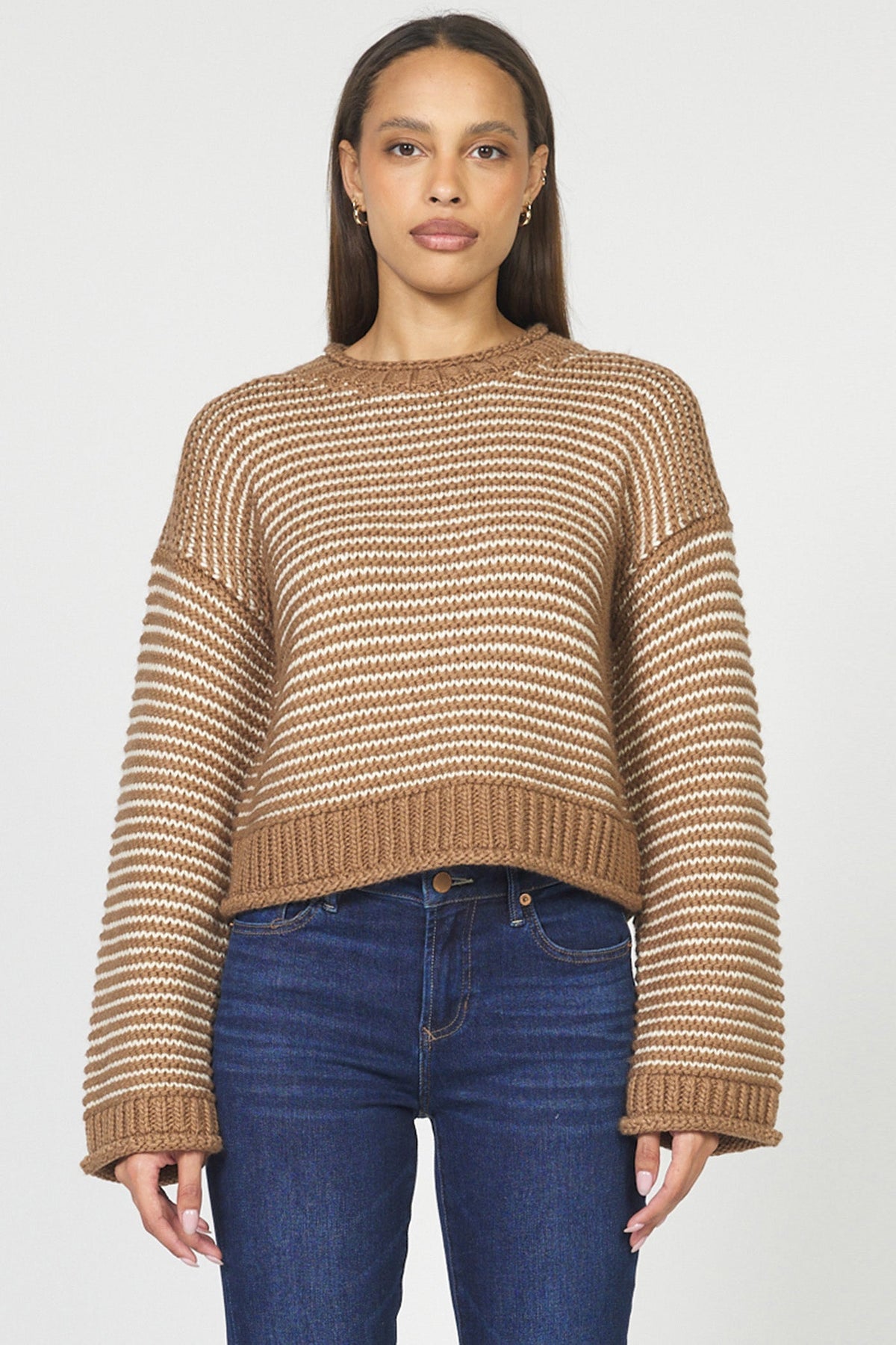 pasquette-sweater-mocha-stripe — Dear John Denim
