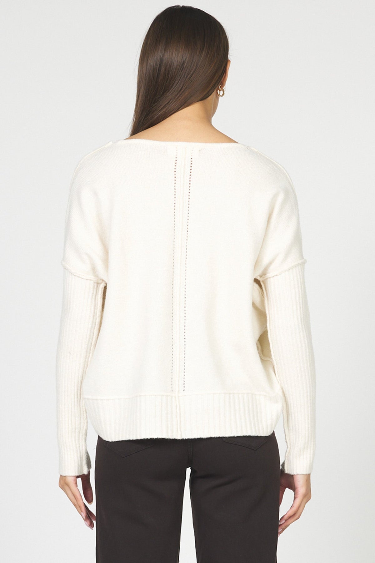 clarette-sweater-cream — Dear John Denim
