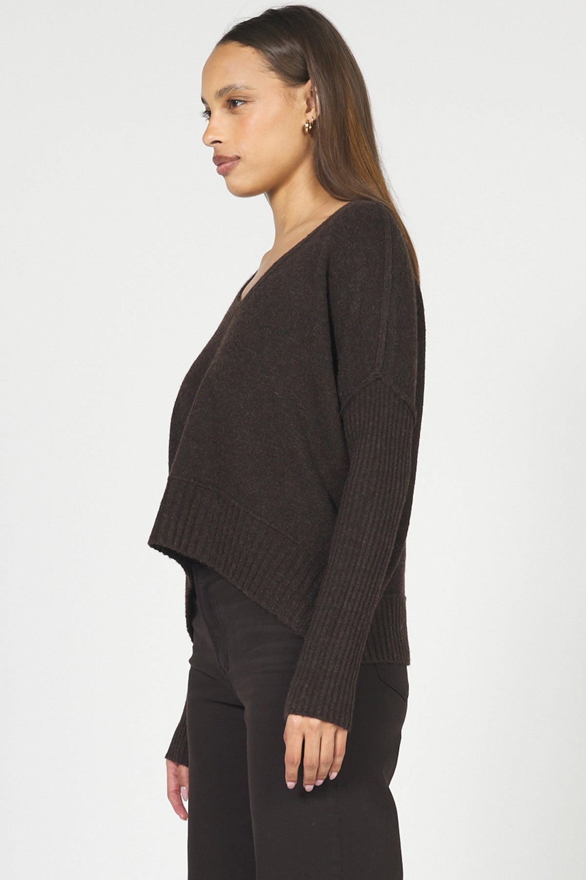 clarette-sweater-chocolate-torte — Dear John Denim