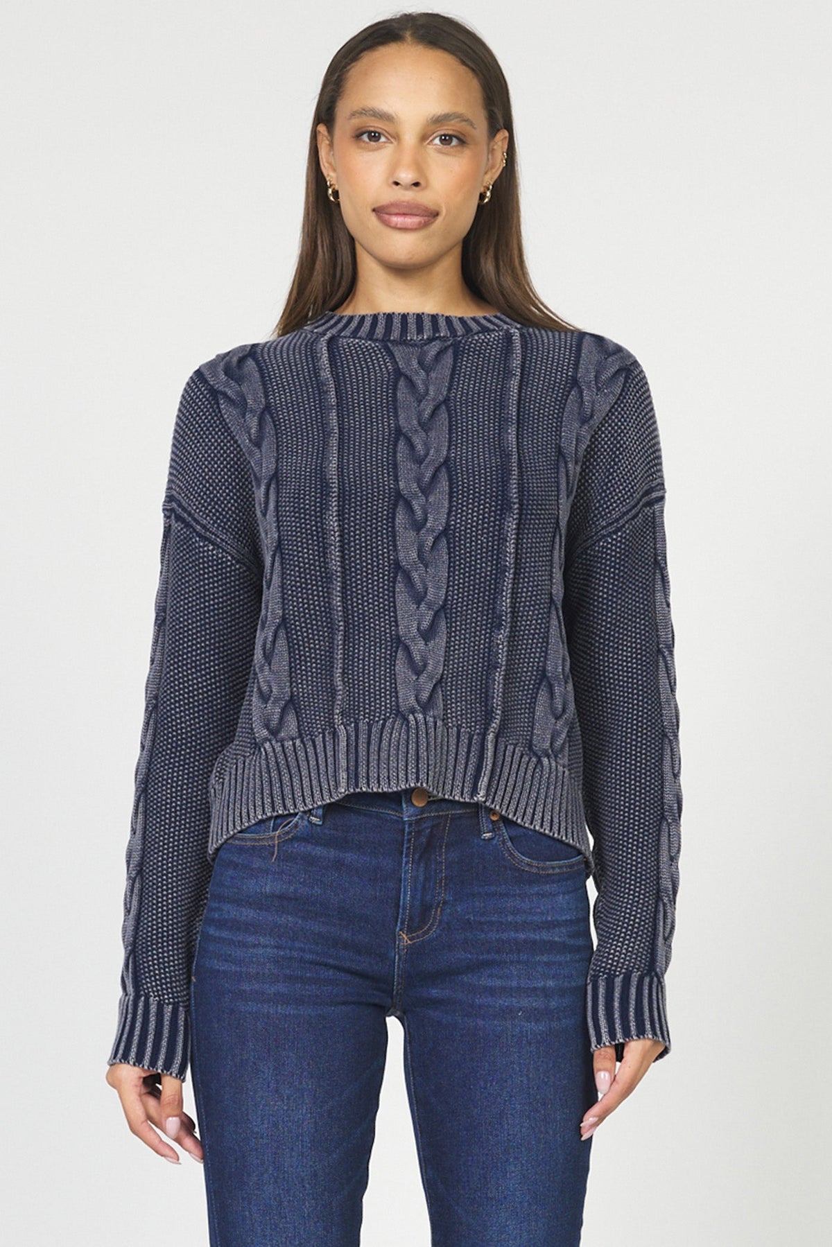 yolani-sweater-imperial-blue — Dear John Denim
