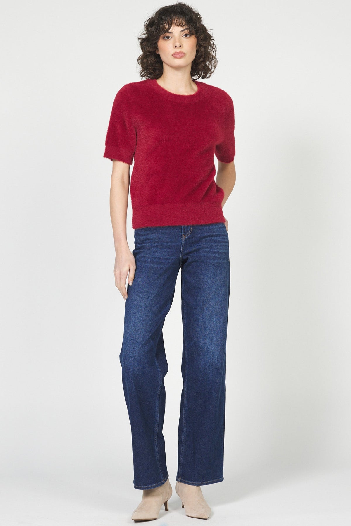 susie-top-cherry-laquer — Dear John Denim