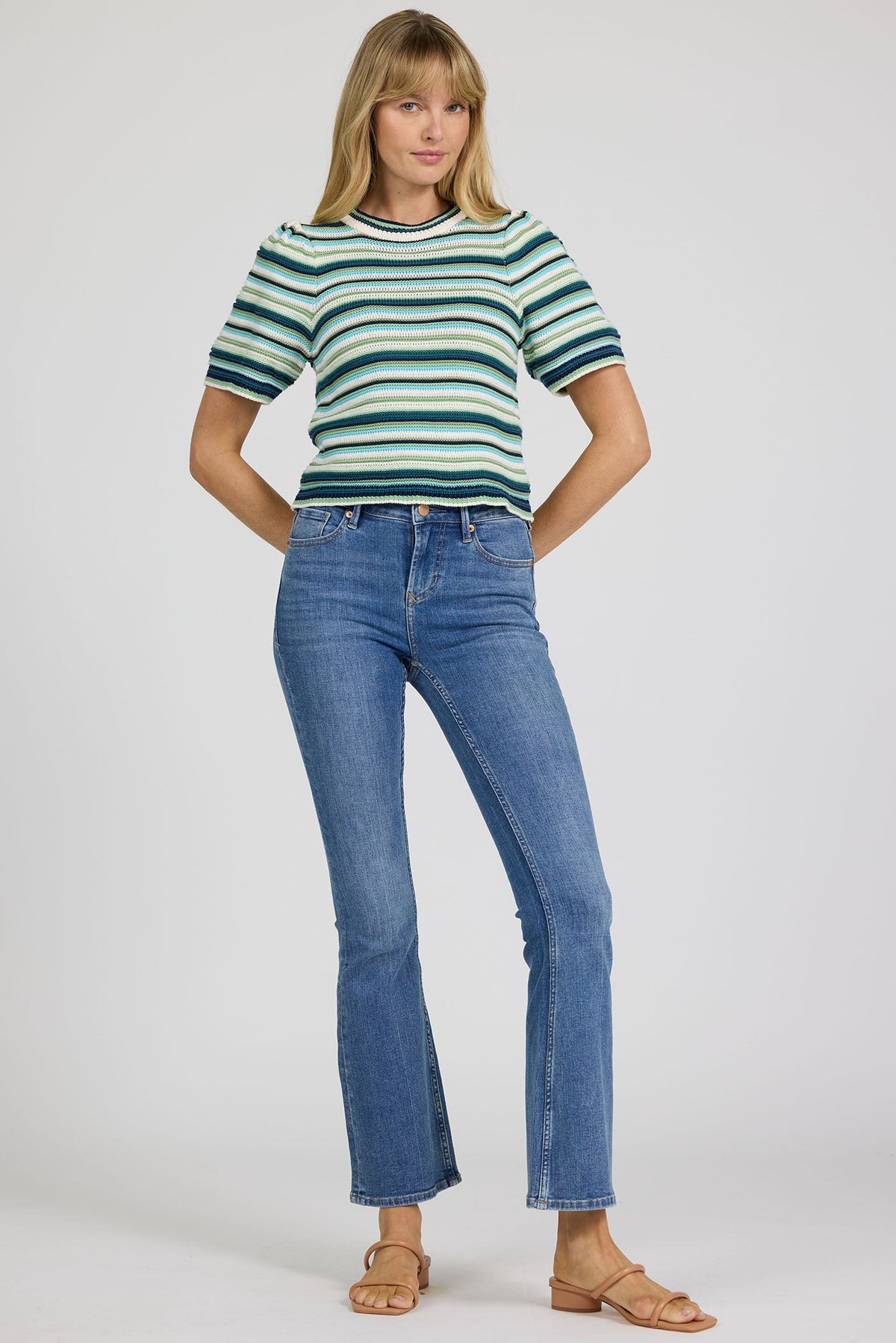 MILKY BLUE STRIPE-DSW3235MKS-2 — Dear John Denim
