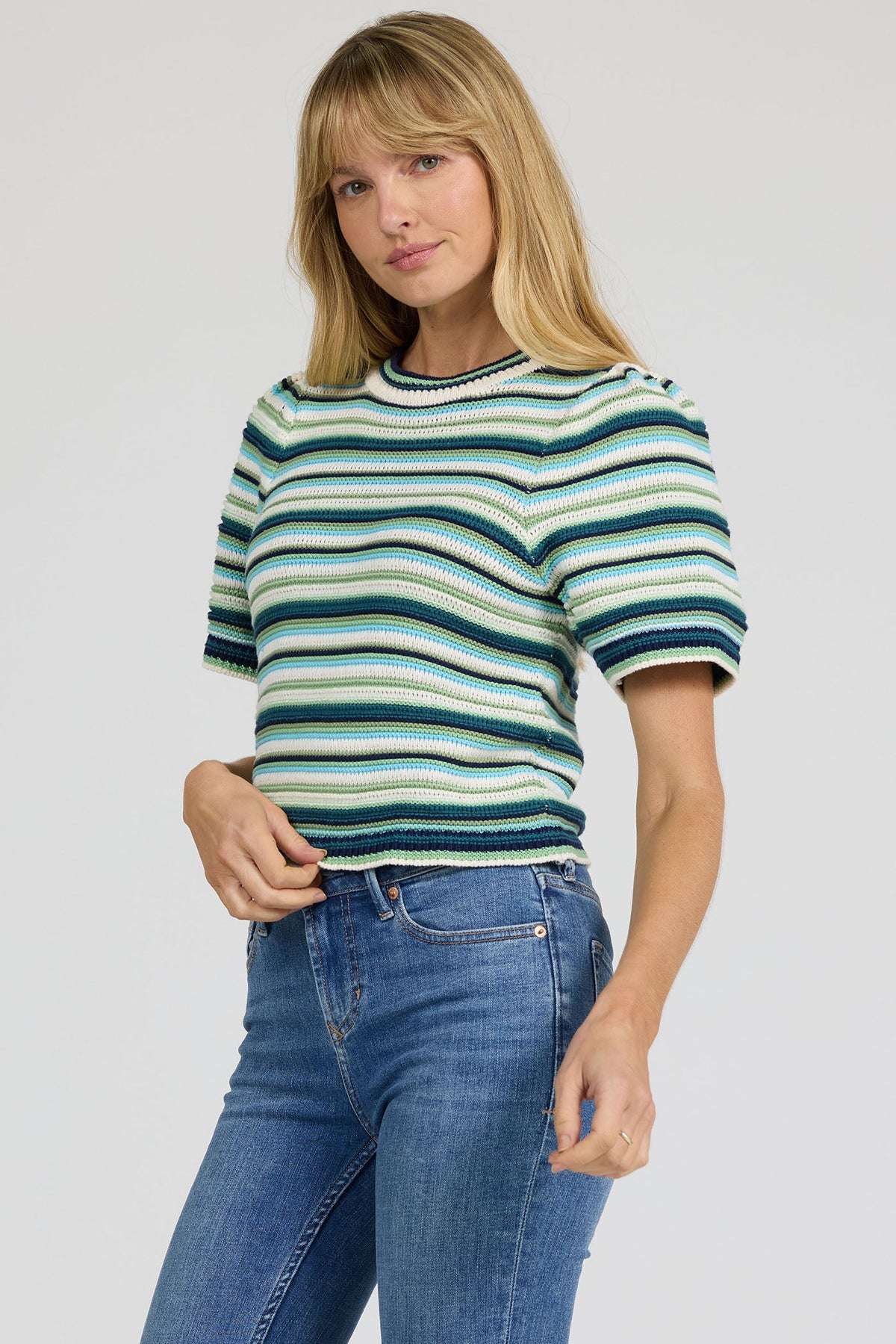 MILKY BLUE STRIPE-DSW3235MKS-3 — Dear John Denim