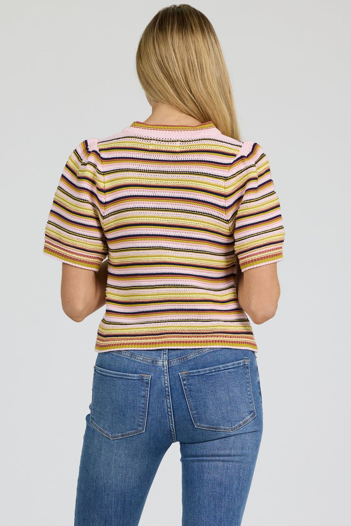 PEACHY YELLOW STRIPES-DSW3235PYT-4 — Dear John Denim