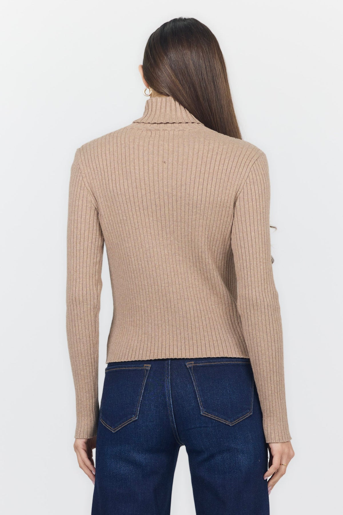 ARLEN LONG SLEEVE SWEATER BEAR HUG BACK — Dear John Denim