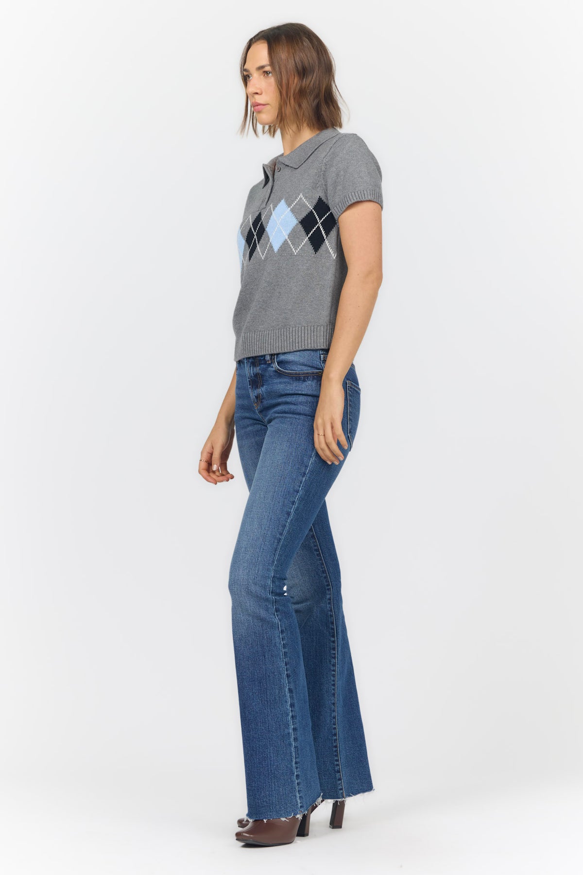 DENALI SWEATER GREY COMBO — Dear John Denim