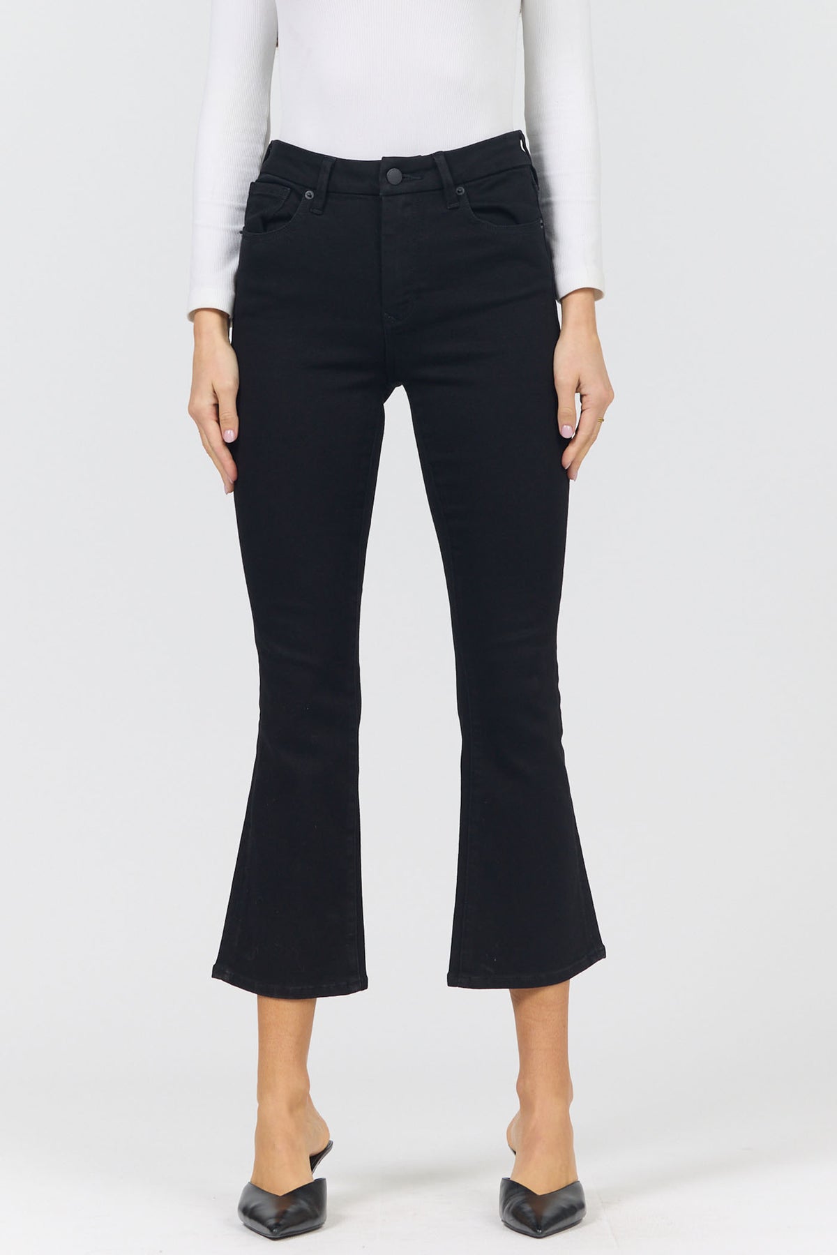 jeanne-flare-jean-black-arrow — Dear John Denim
