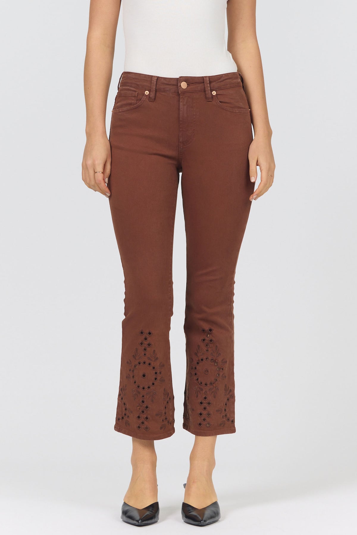 jeanne-flare-jean-cappuccino — Dear John Denim