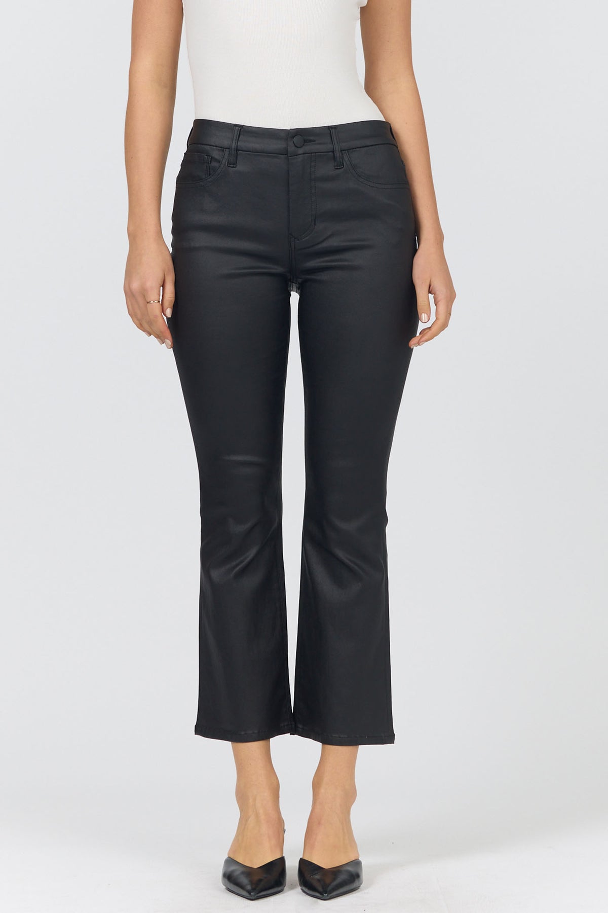 jeanne-flare-pant-black — Dear John Denim