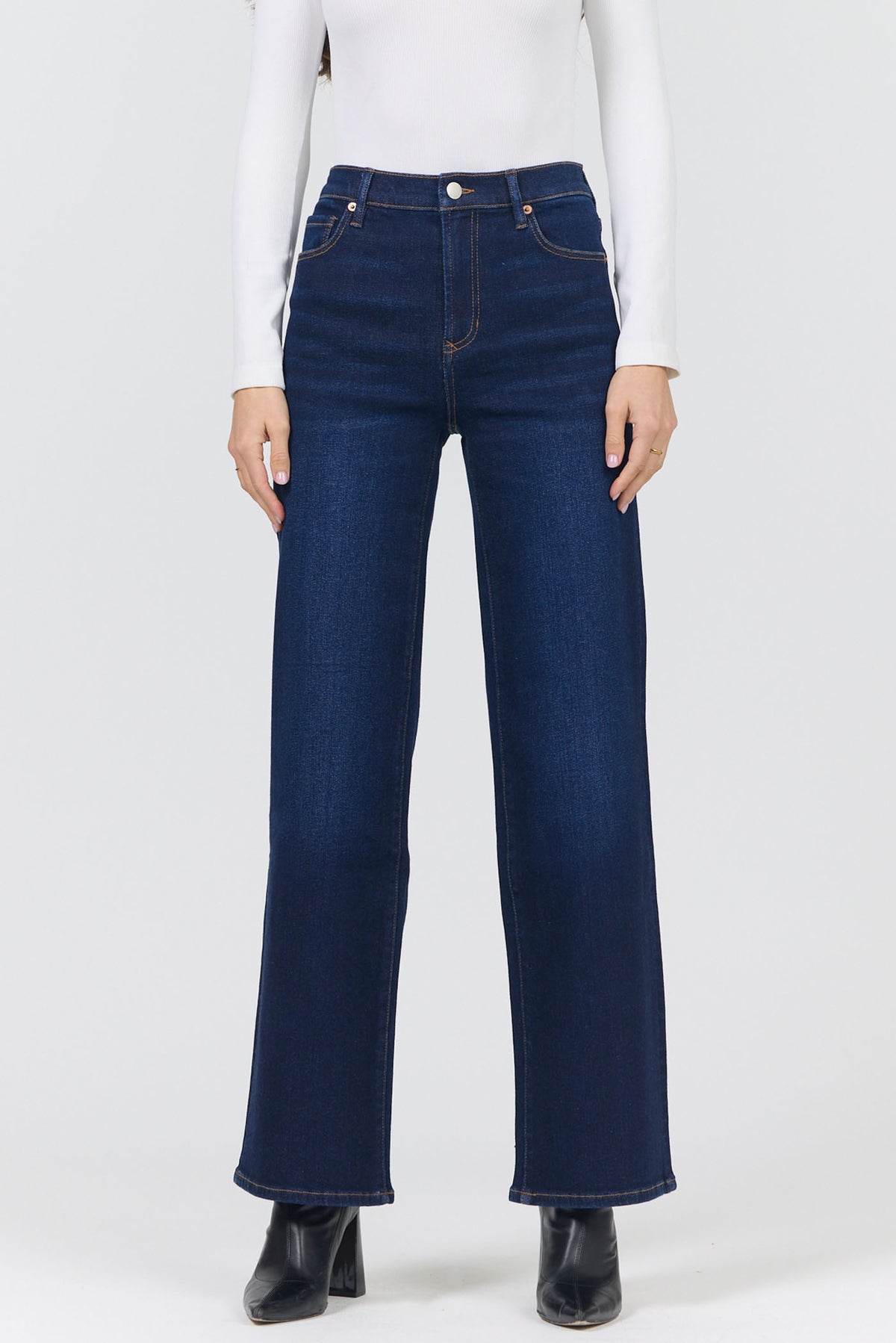 margot-straight-mid-rise-clean-hem-jean-pierce-wash — Dear John Denim