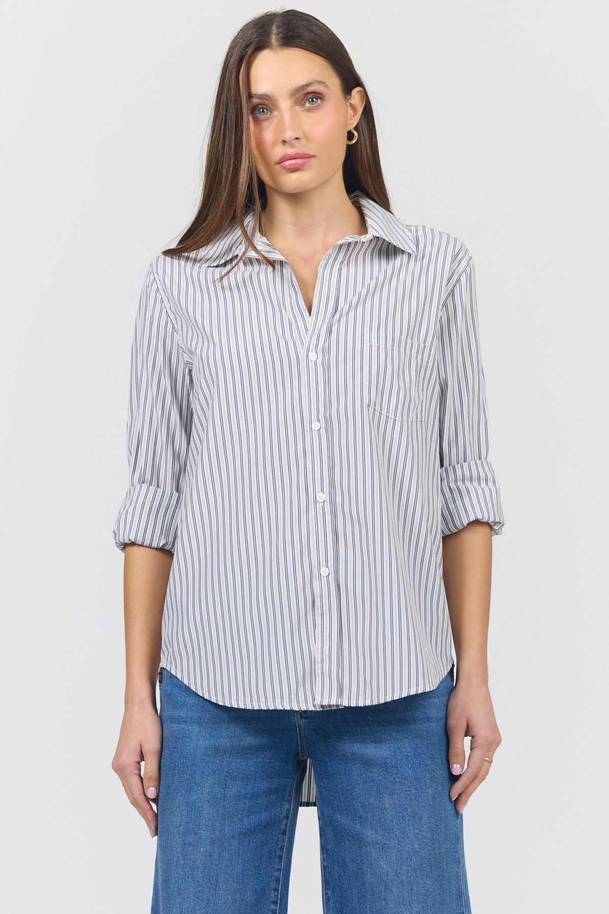 CHALKBOARD STRIPE-DSH1454CKT-1 — Dear John Denim