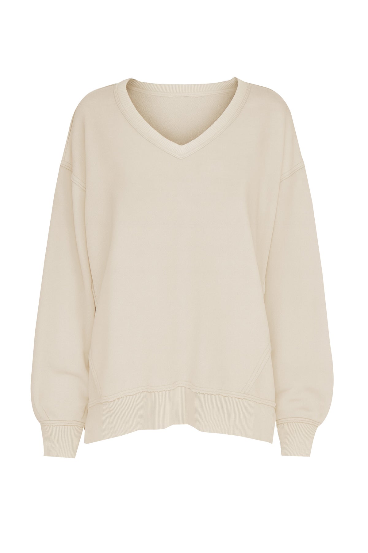 monroe-sweatshirt-whitecap-grey — Dear John Denim