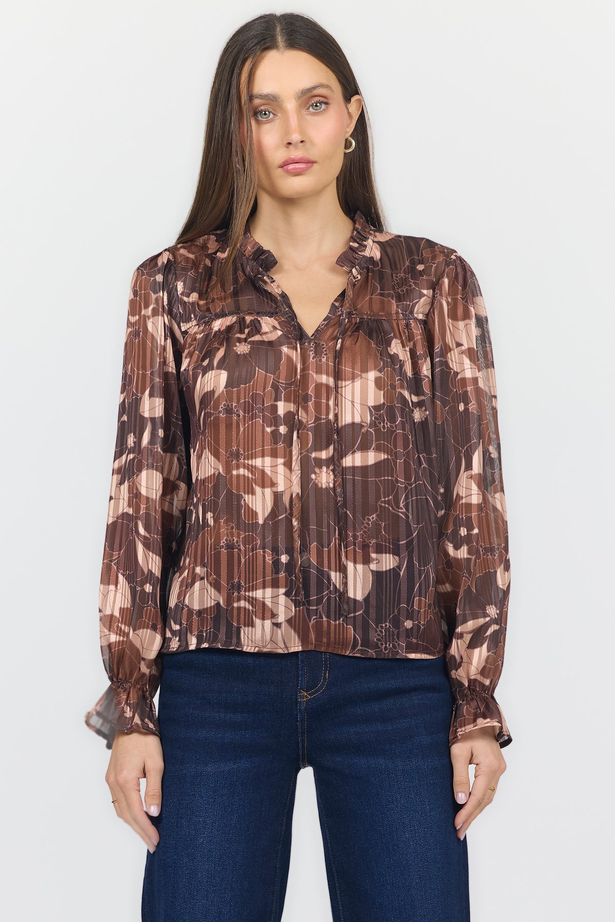 azalea-long-sleeve-blouse-camden-petals — Dear John Denim