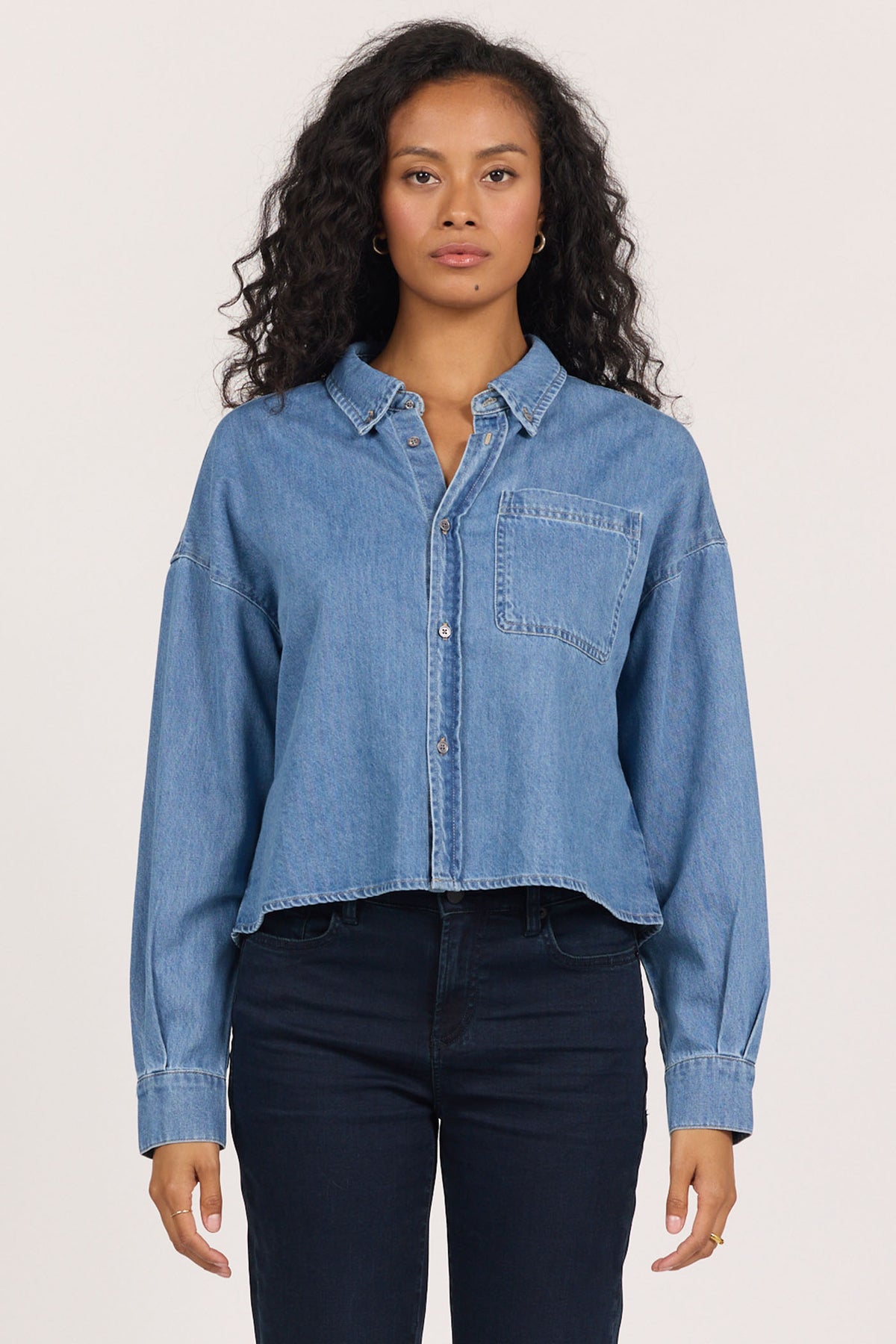 cropped-long-sleeve-shirt-ocean-wash — Dear John Denim