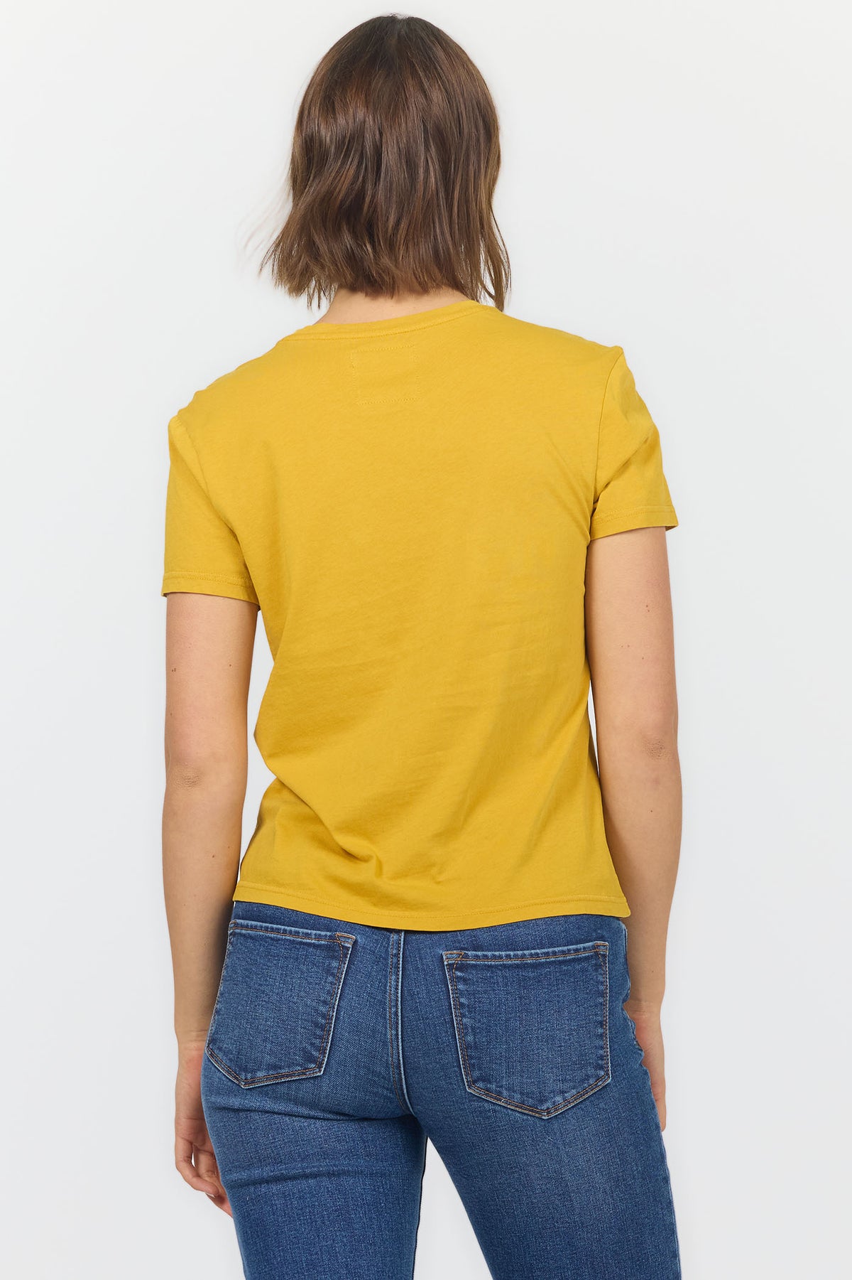 unity-crew-neck-jersey-tee-goldflake — Dear John Denim