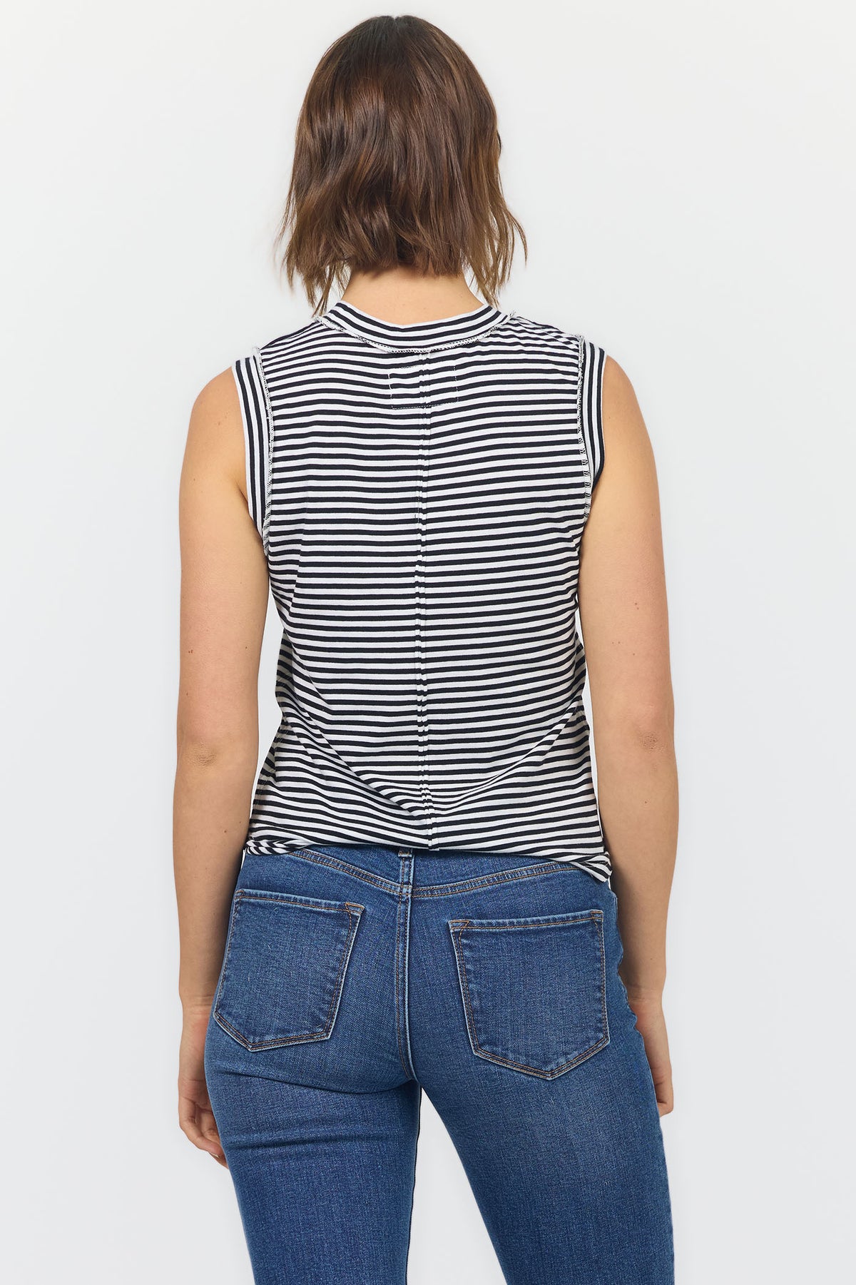 BW STRIPE-DKN2102D8BWS-4 — Dear John Denim
