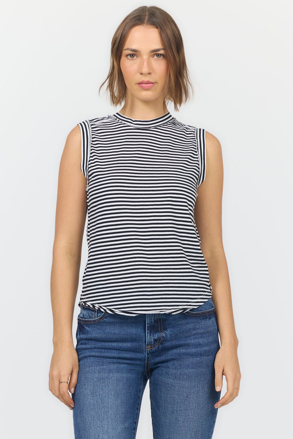 BW STRIPE-DKN2102D8BWS-1 — Dear John Denim