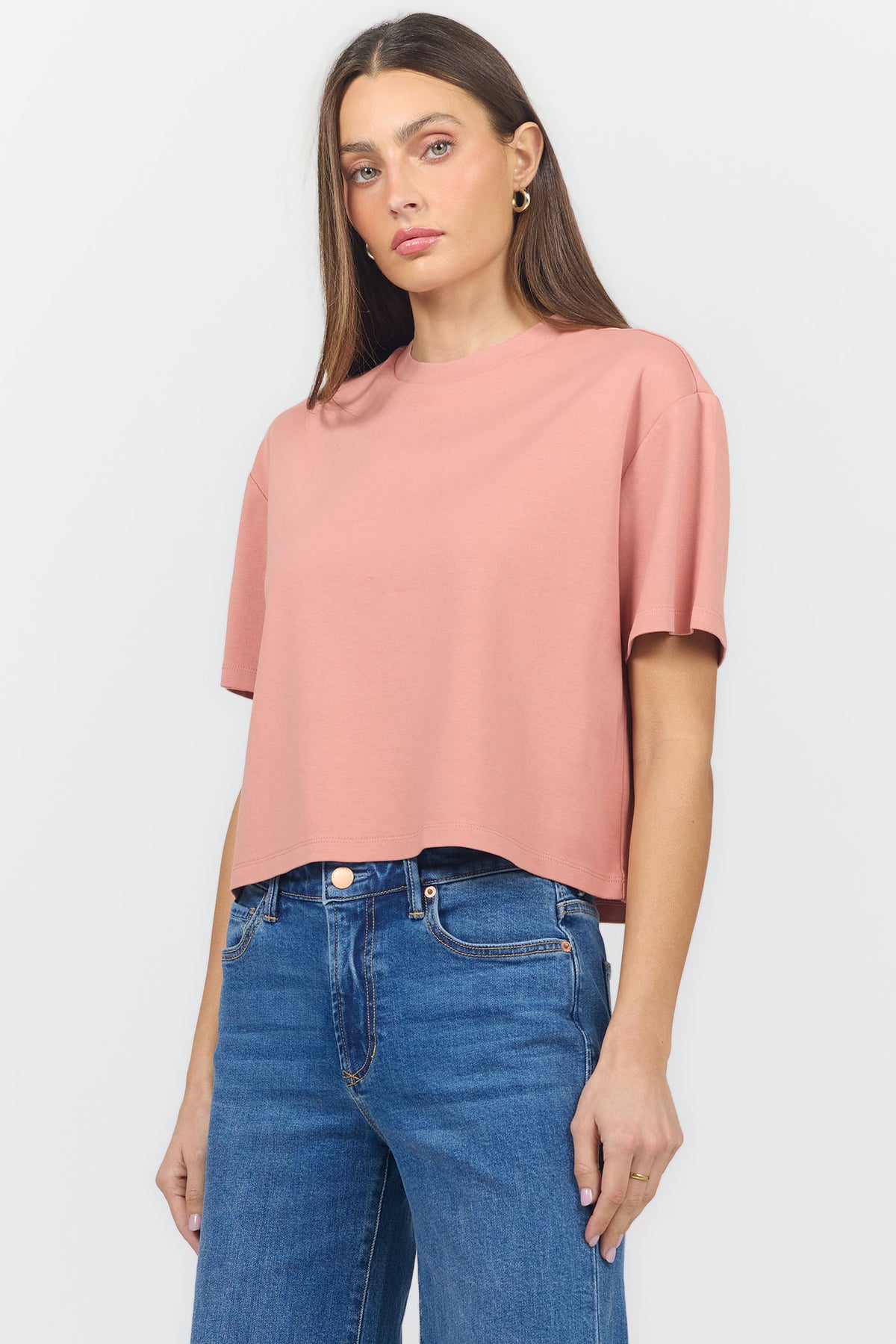 maddox-crew-neck-short-sleeve-tee-rose-dawn — Dear John Denim