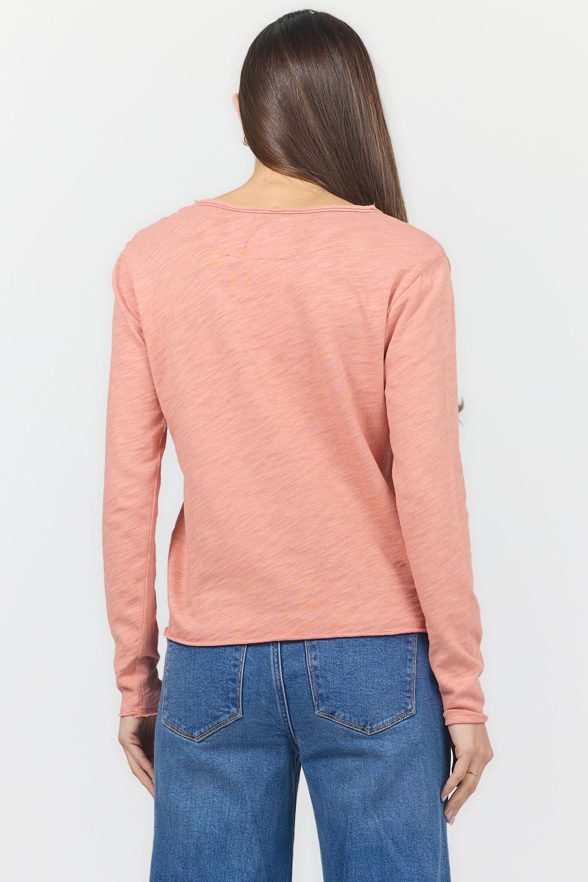 vanya-long-sleeve-tee-rose-dawn — Dear John Denim