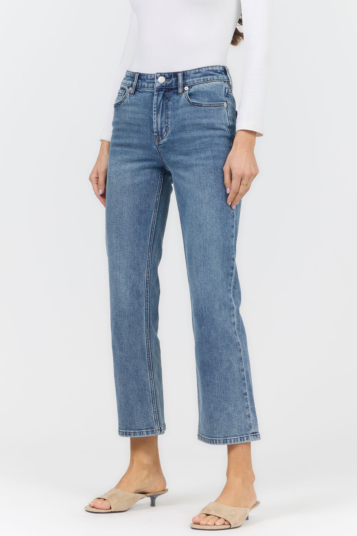 anika-mid-rise-ankle-straight-jeans-hazlett — Dear John Denim