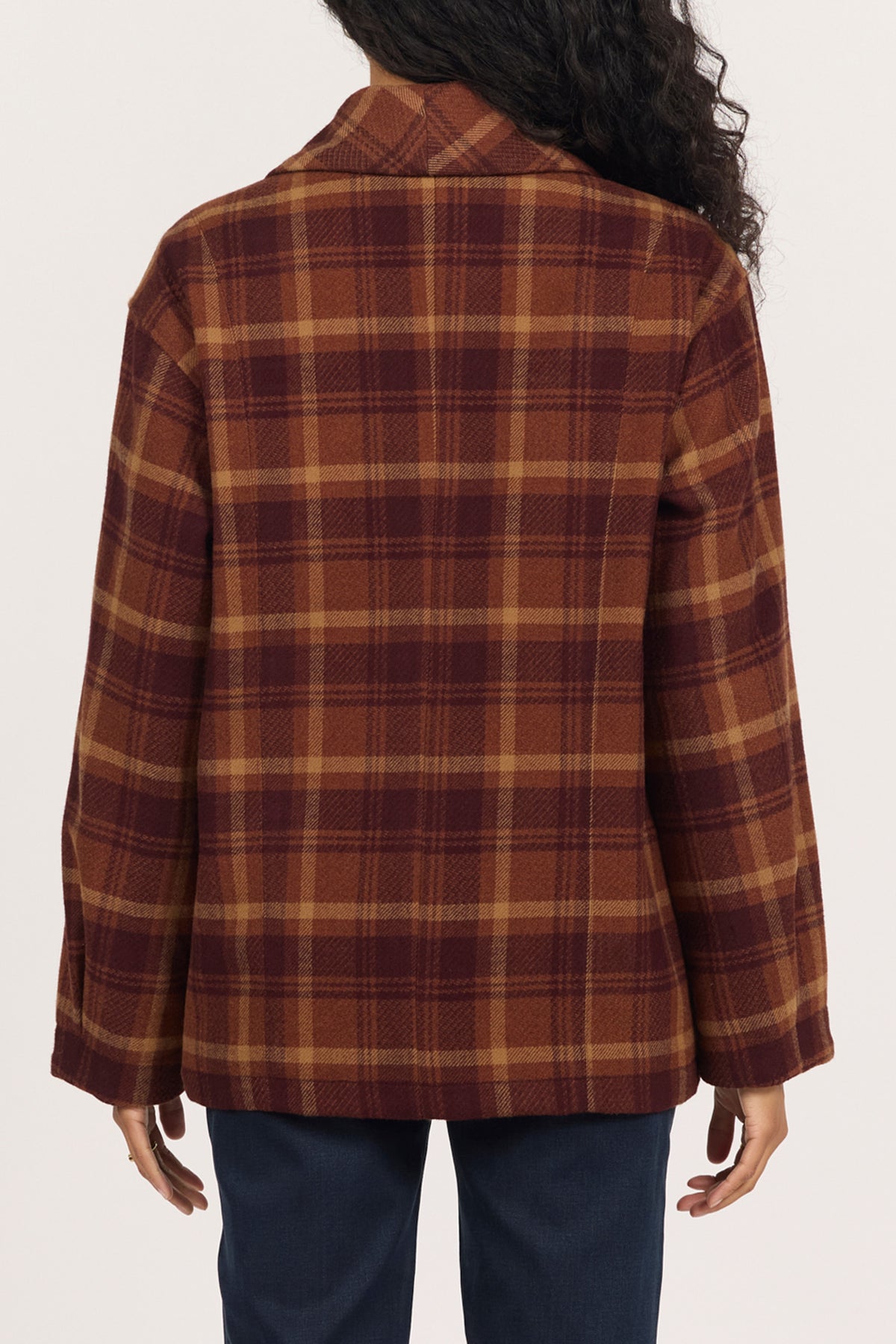marlow-plaid-double-breasted-jacket-ember-plaid — Dear John Denim