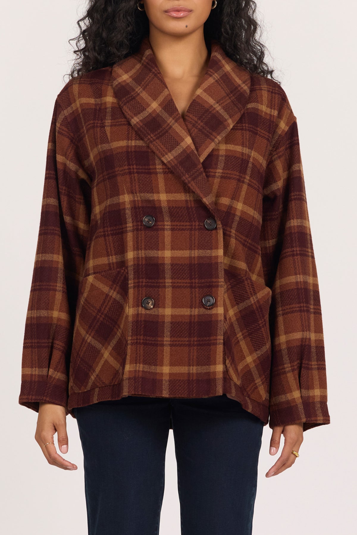 marlow-plaid-double-breasted-jacket-ember-plaid — Dear John Denim