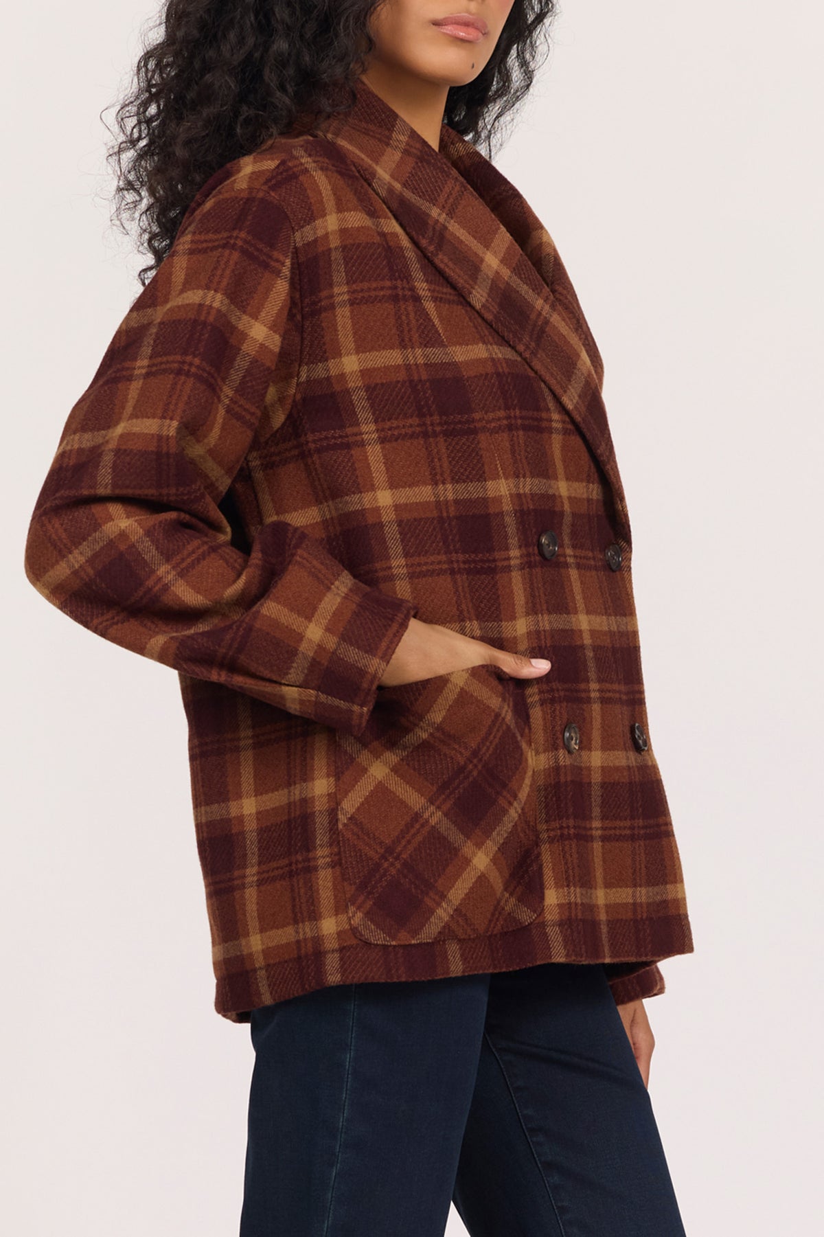 marlow-plaid-double-breasted-jacket-ember-plaid — Dear John Denim