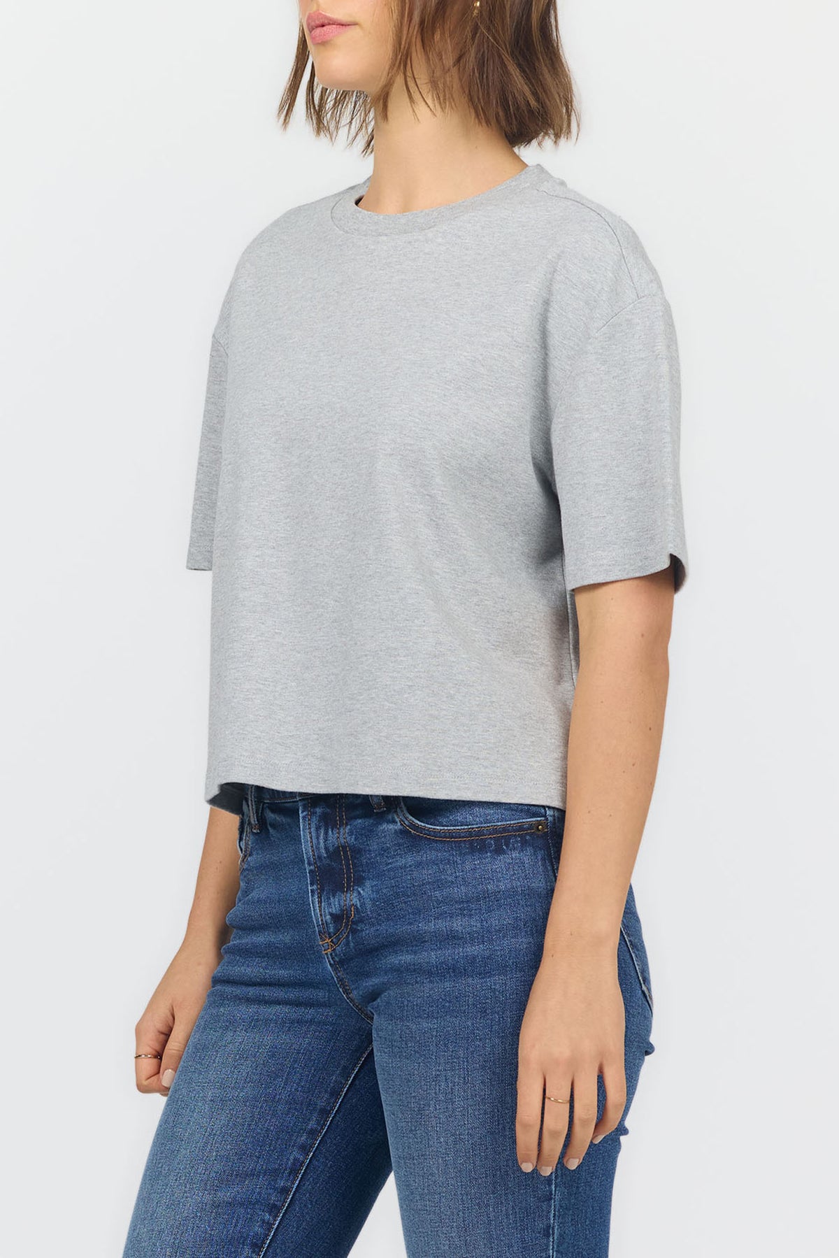 maddox-crew-neck-short-sleeve-tee-heather-grey — Dear John Denim
