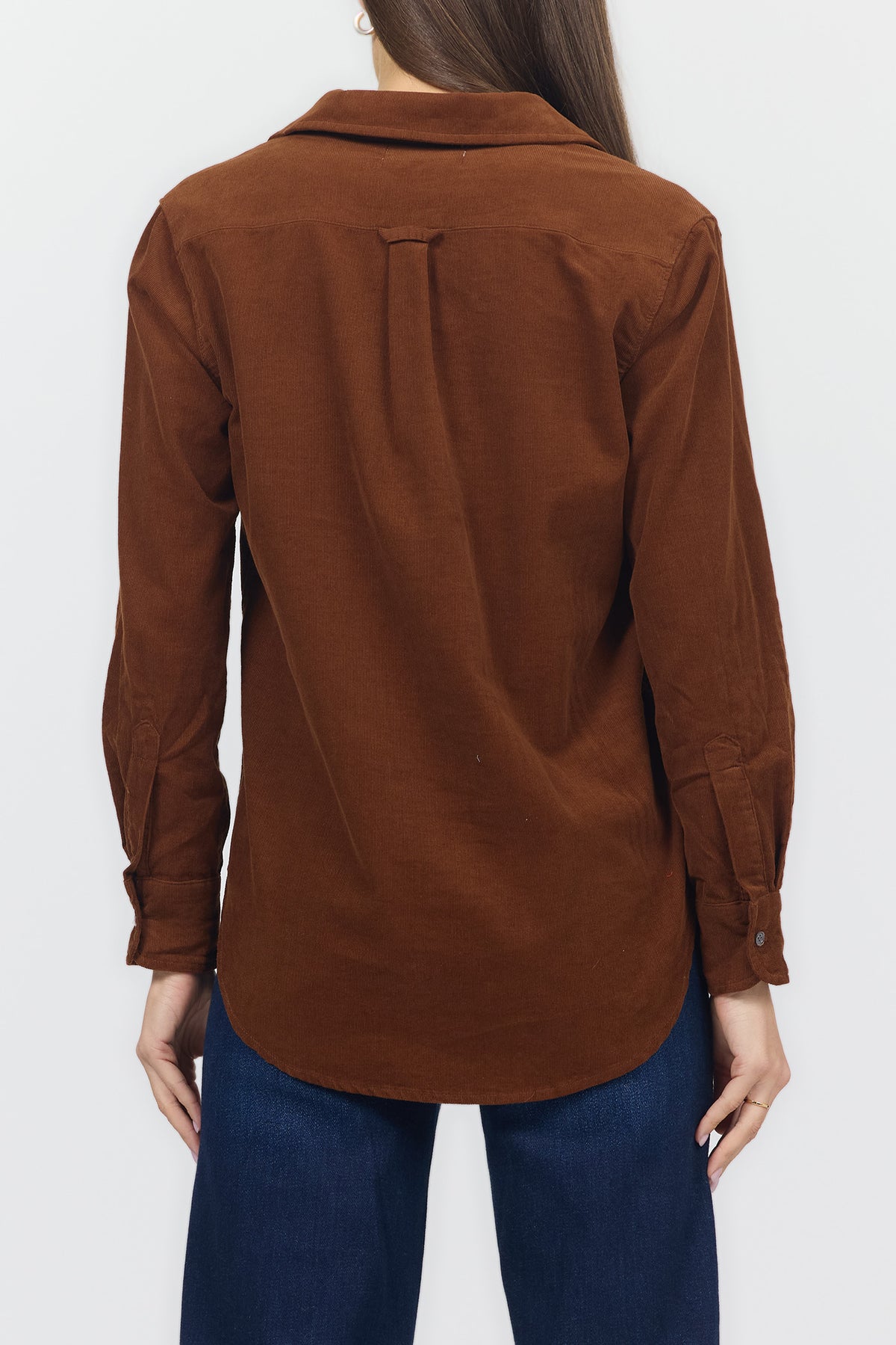 galina-relaxed-button-up-shirt-cappuccino — Dear John Denim