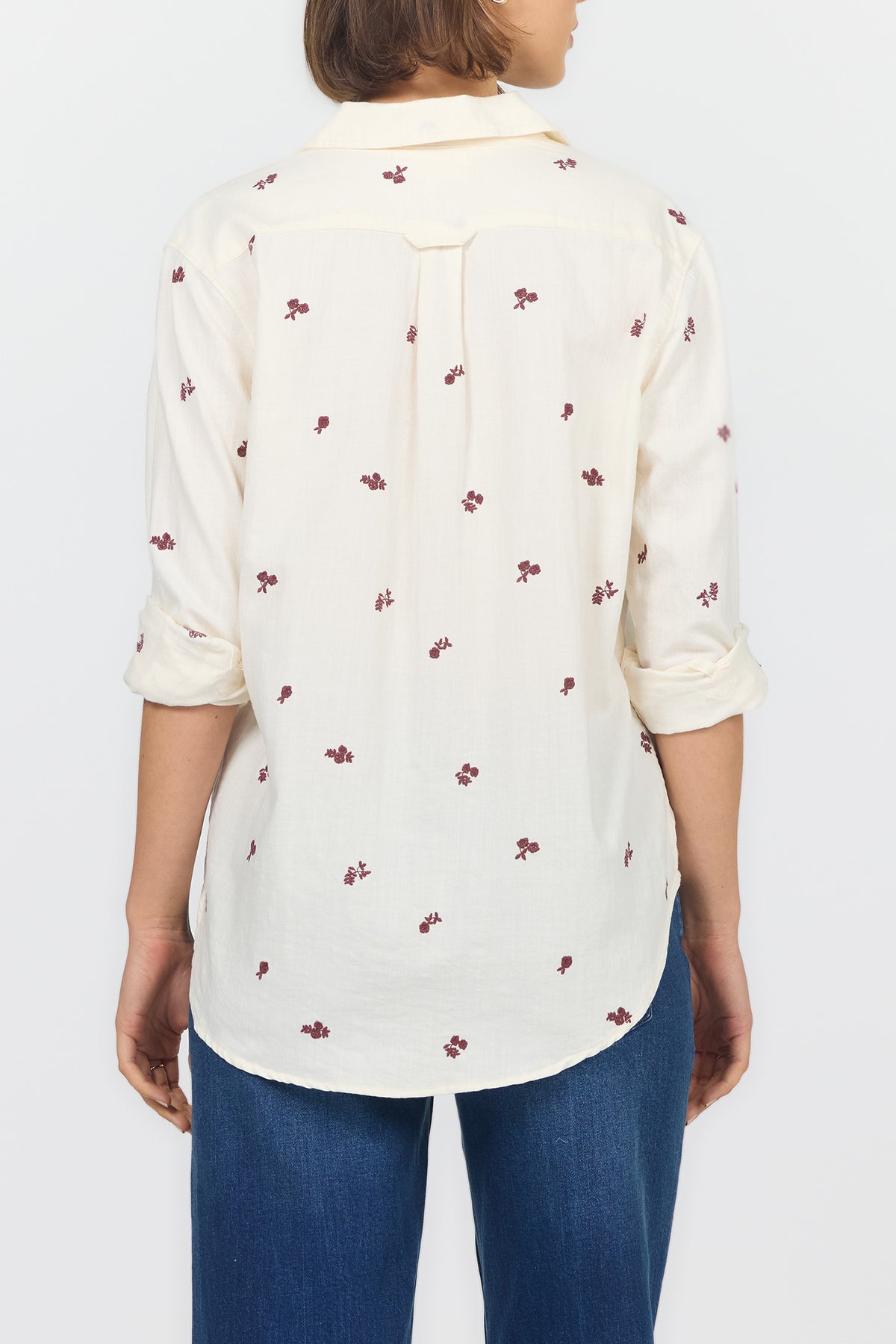 galina-relaxed-button-up-shirt-almond-rose-stripe — Dear John Denim