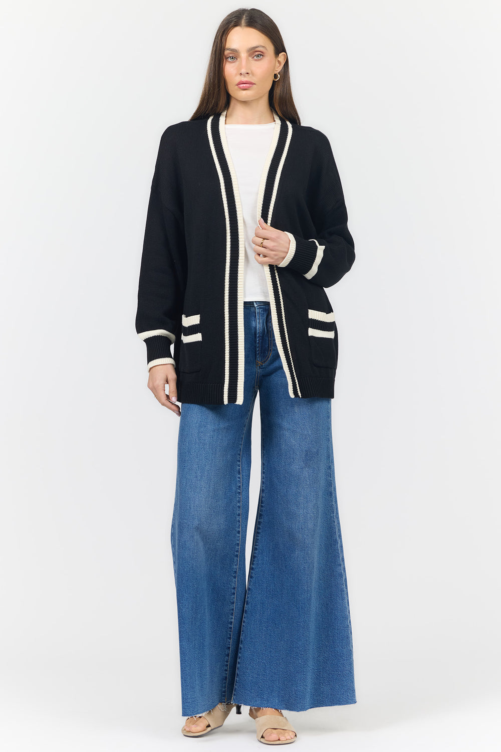 amani-open-front-long-sleeve-relaxed-fit-cardigan-black