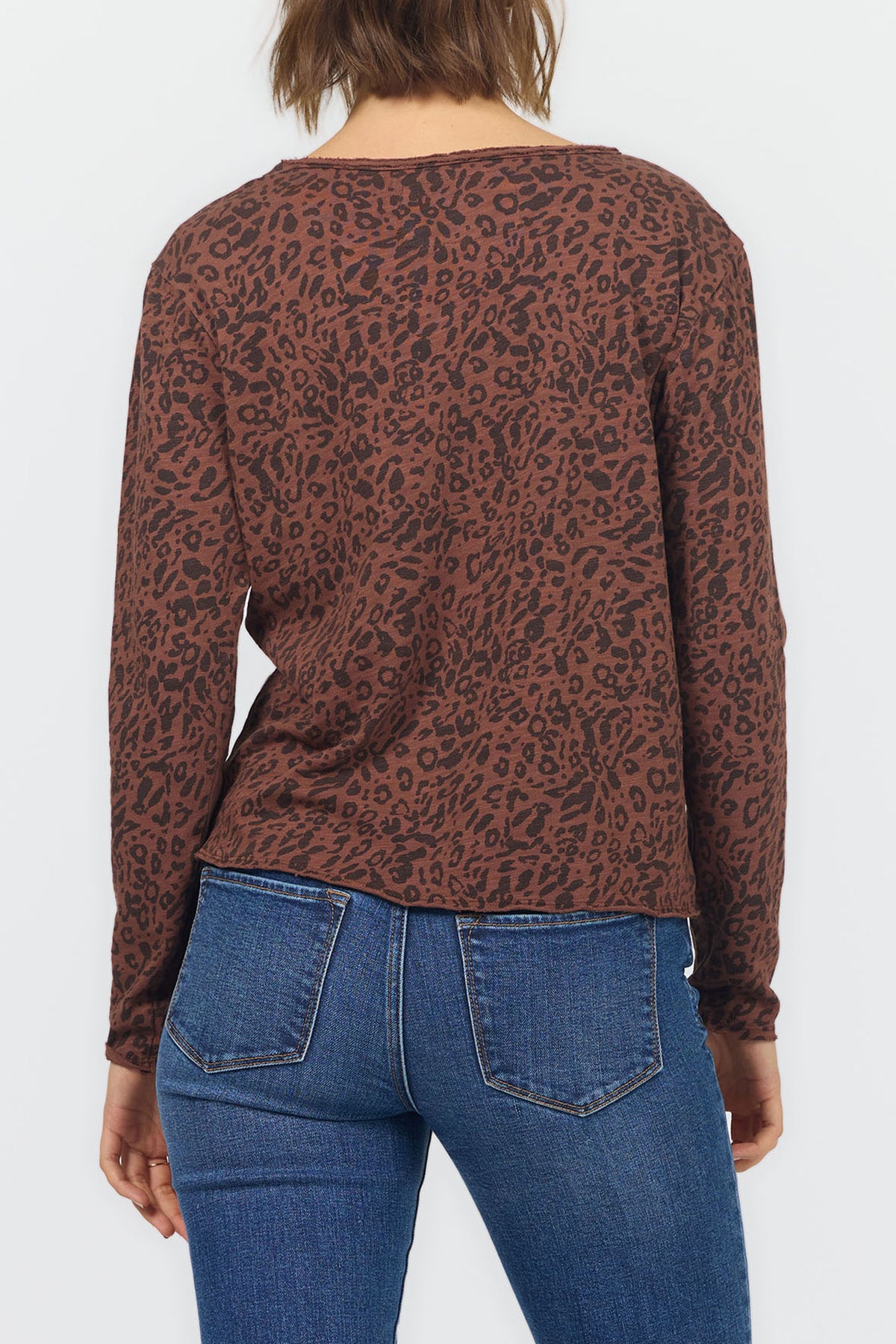 vanya-long-sleeve-v-neck-slub-knit-t-shirt-brown-leopard — Dear John Denim