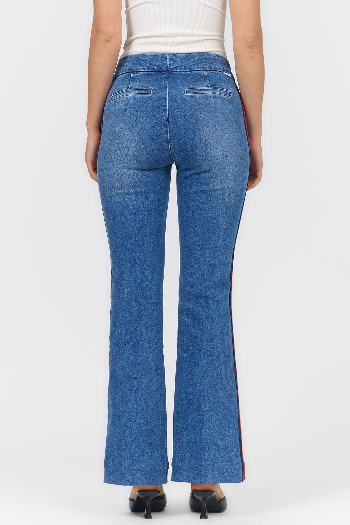 florence-boot-cut-mid-high-rise-clean-hem-jean-medieval — Dear John Denim
