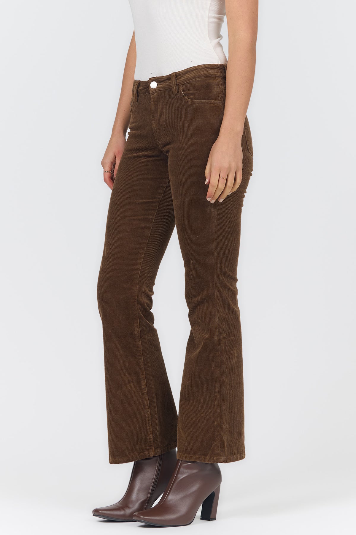 florence-bootcut-pinwale-corduroy-pants-cappuccino — Dear John Denim