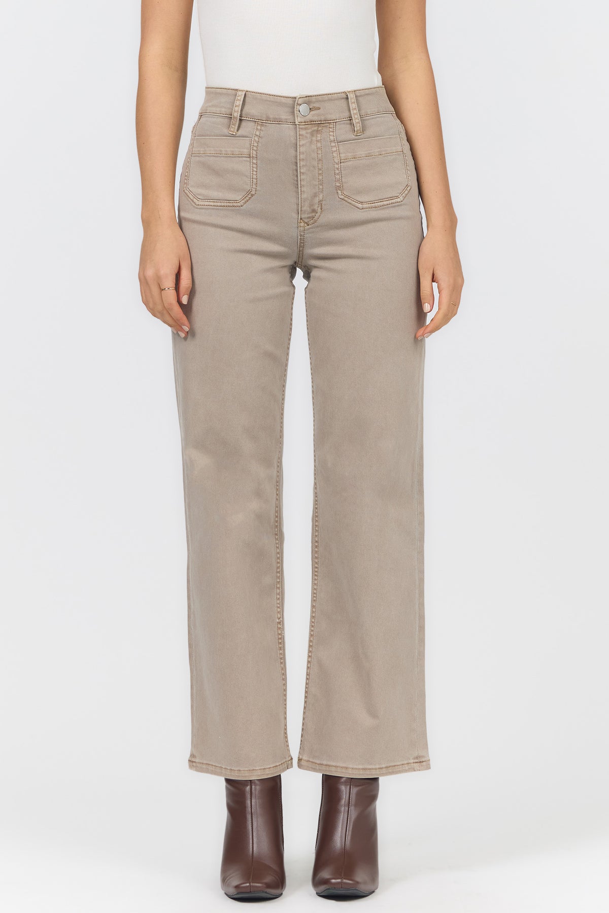 holly-high-waist-straight-leg-jeans-mink — Dear John Denim
